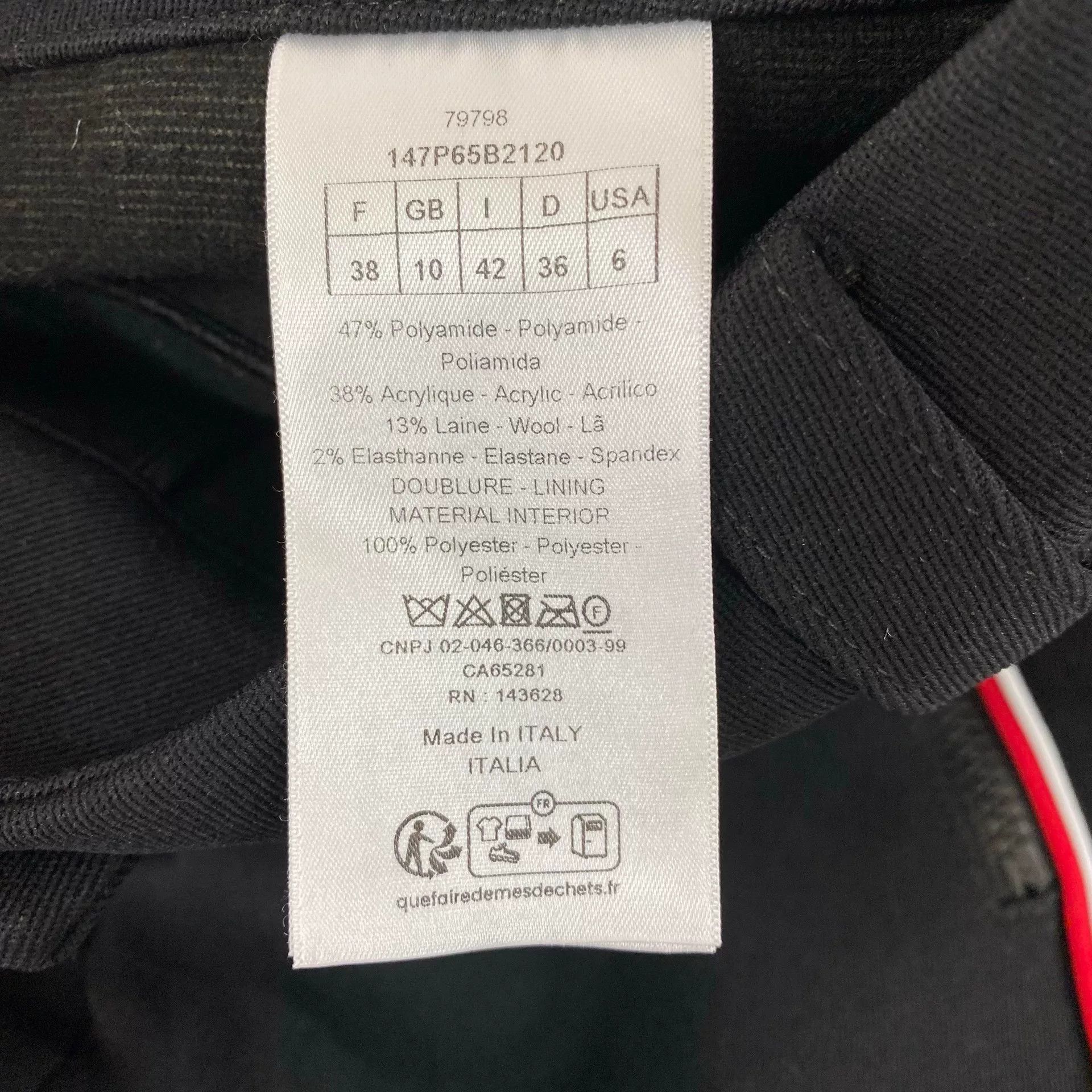 Dior Dior Flared Ski Pants F38 Size US 38 / EU 54 - 6 Thumbnail