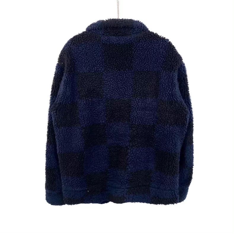 Louis Vuitton Louis Vuitton Checkerboard Logo Teddy Coat Size US XL / EU 56 / 4 - 3 Thumbnail