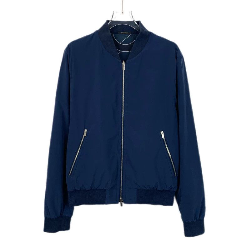 Hermes Hermes Blue Double-Sided Zip Jacket Size US M / EU 48-50 / 2 - 3 Thumbnail