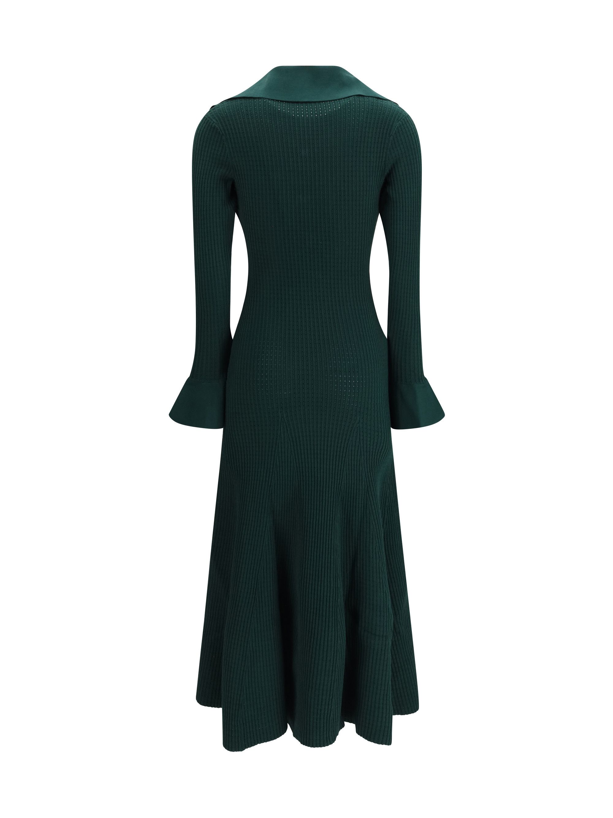 Self-Portrait Keyhole knit midi Dress Size S / US 4 / IT 40 - 2 Thumbnail