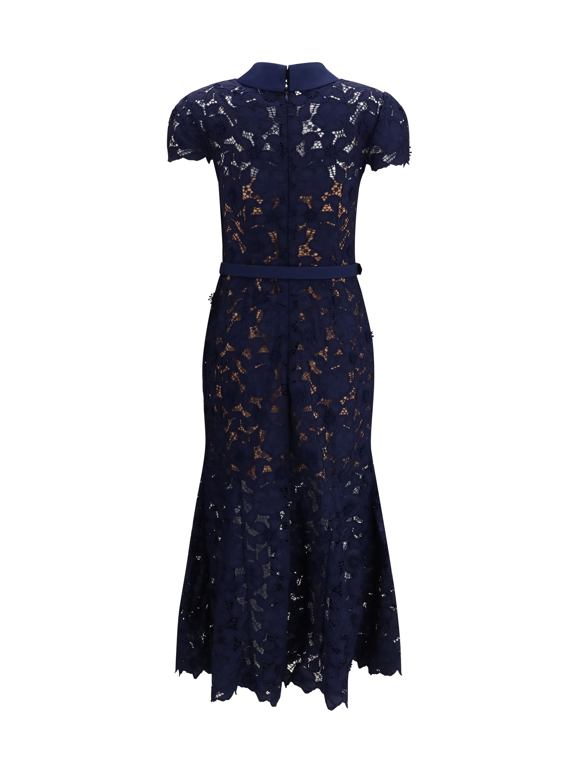 Self-Portrait Guipure lace midi Dress Size M / US 6-8 / IT 42-44 - 2 Thumbnail