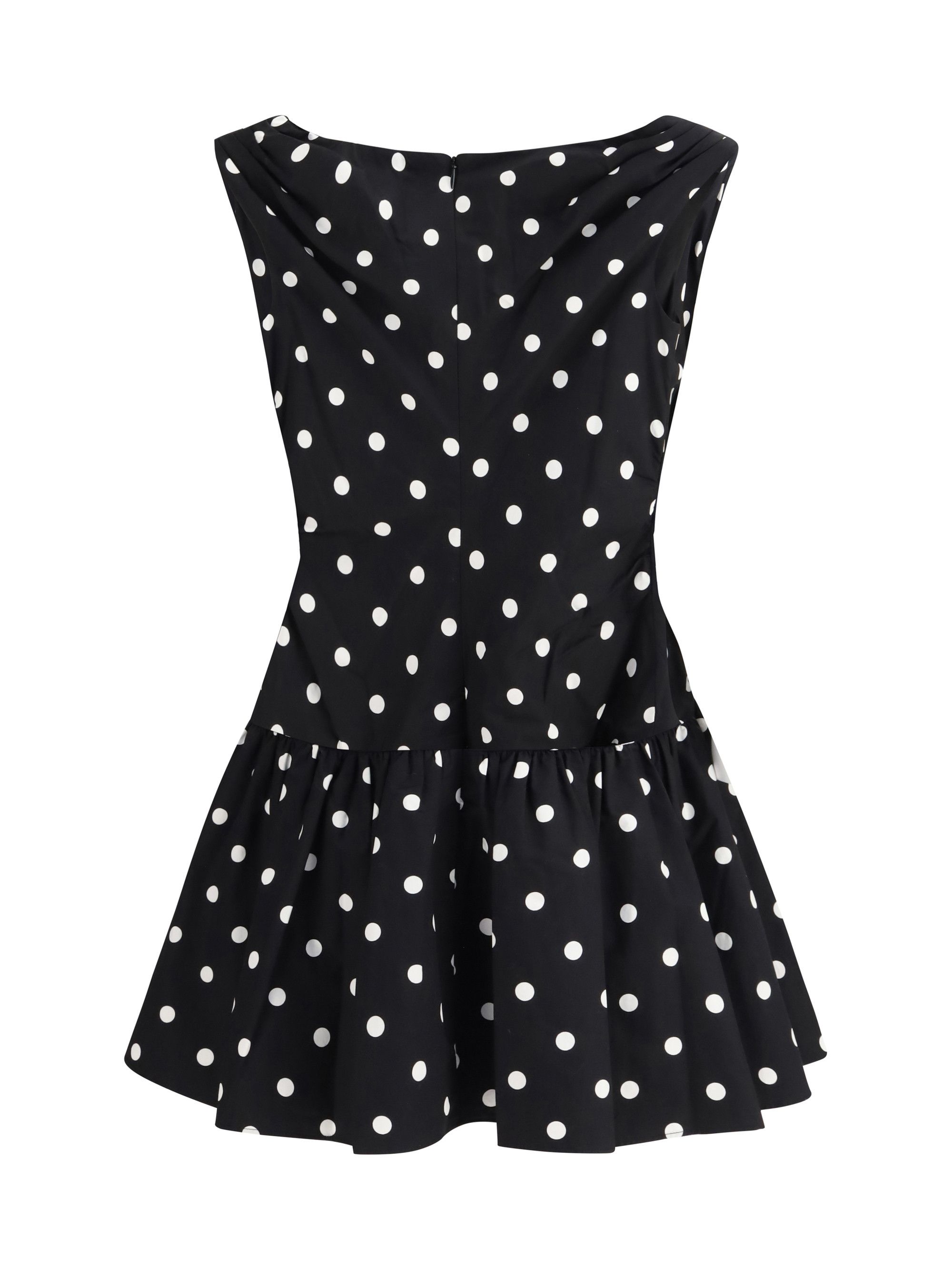 Self-Portrait Polka dot cotton mini Dress Size M / US 6-8 / IT 42-44 - 2 Thumbnail