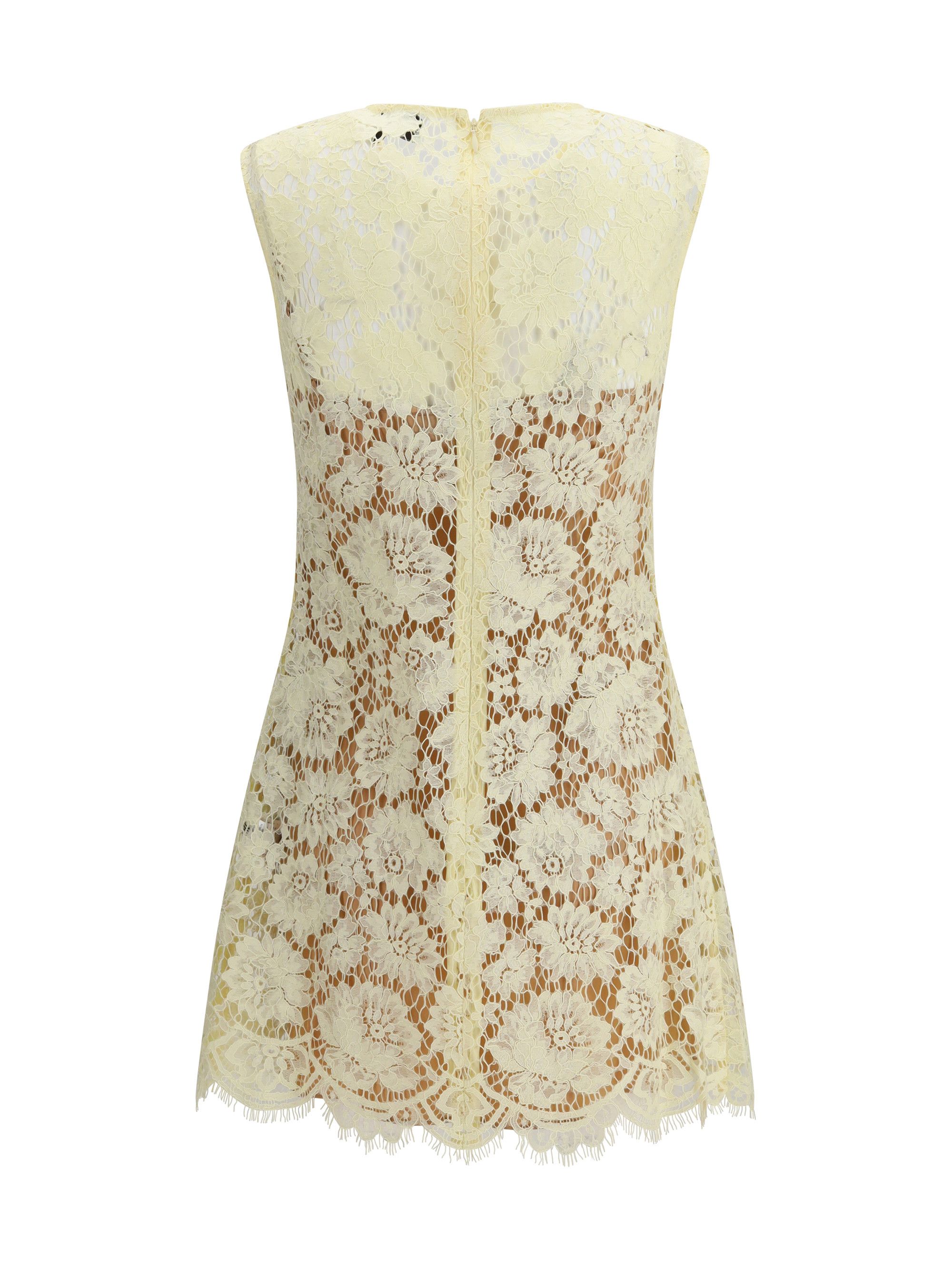Self-Portrait Fine lace mini Dress Size S / US 4 / IT 40 - 2 Thumbnail