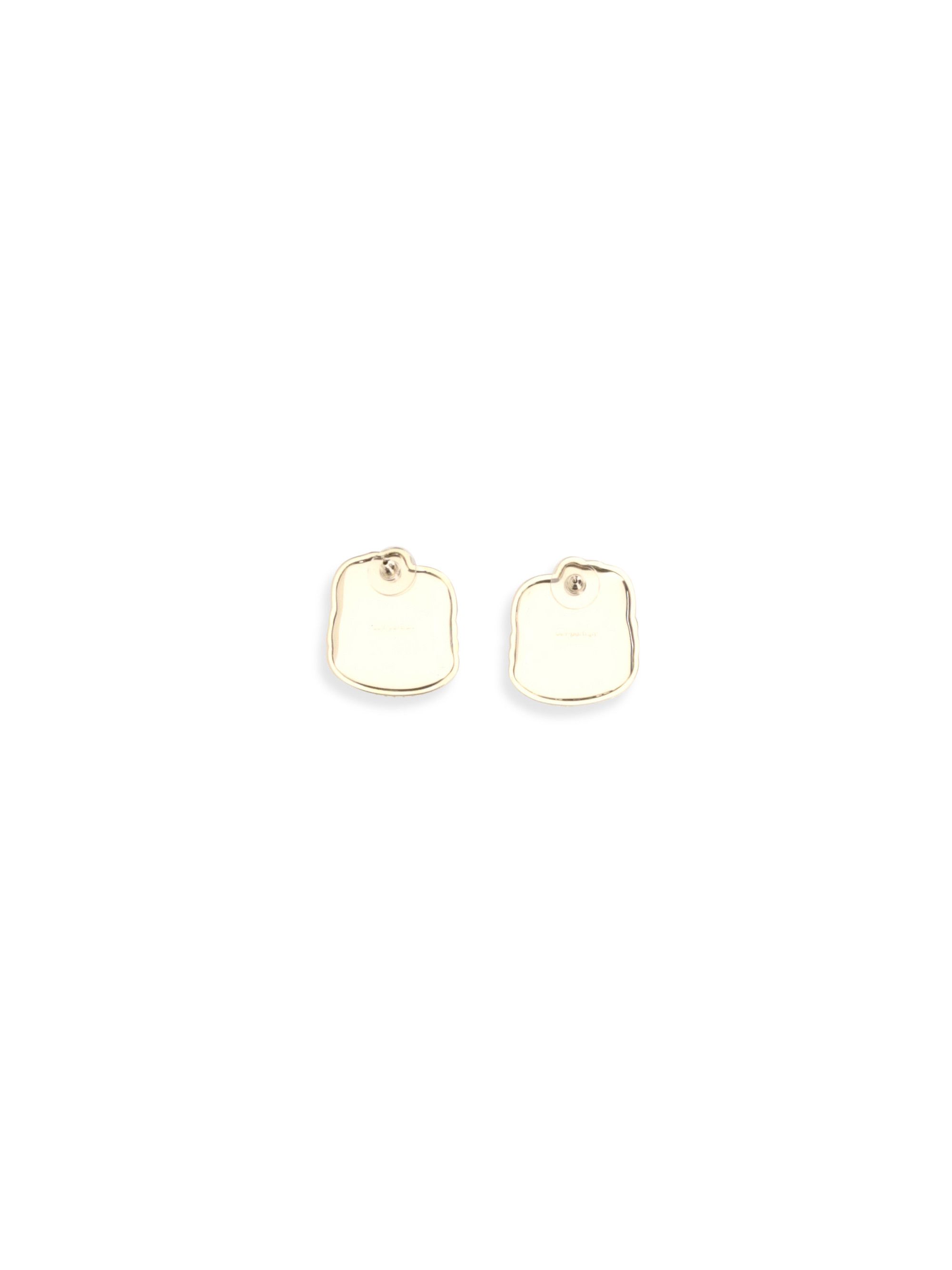 Self-Portrait Gold Crystal Knot Earrings Size ONE SIZE - 2 Thumbnail