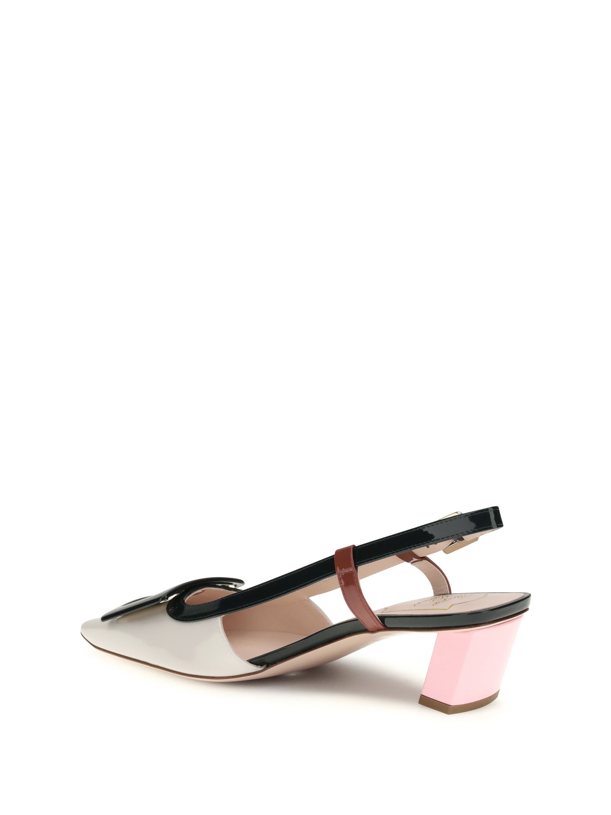 Roger Vivier Belle Vivier Slingback Décolleté Size US 8.5 / IT 38.5 - 3 Thumbnail