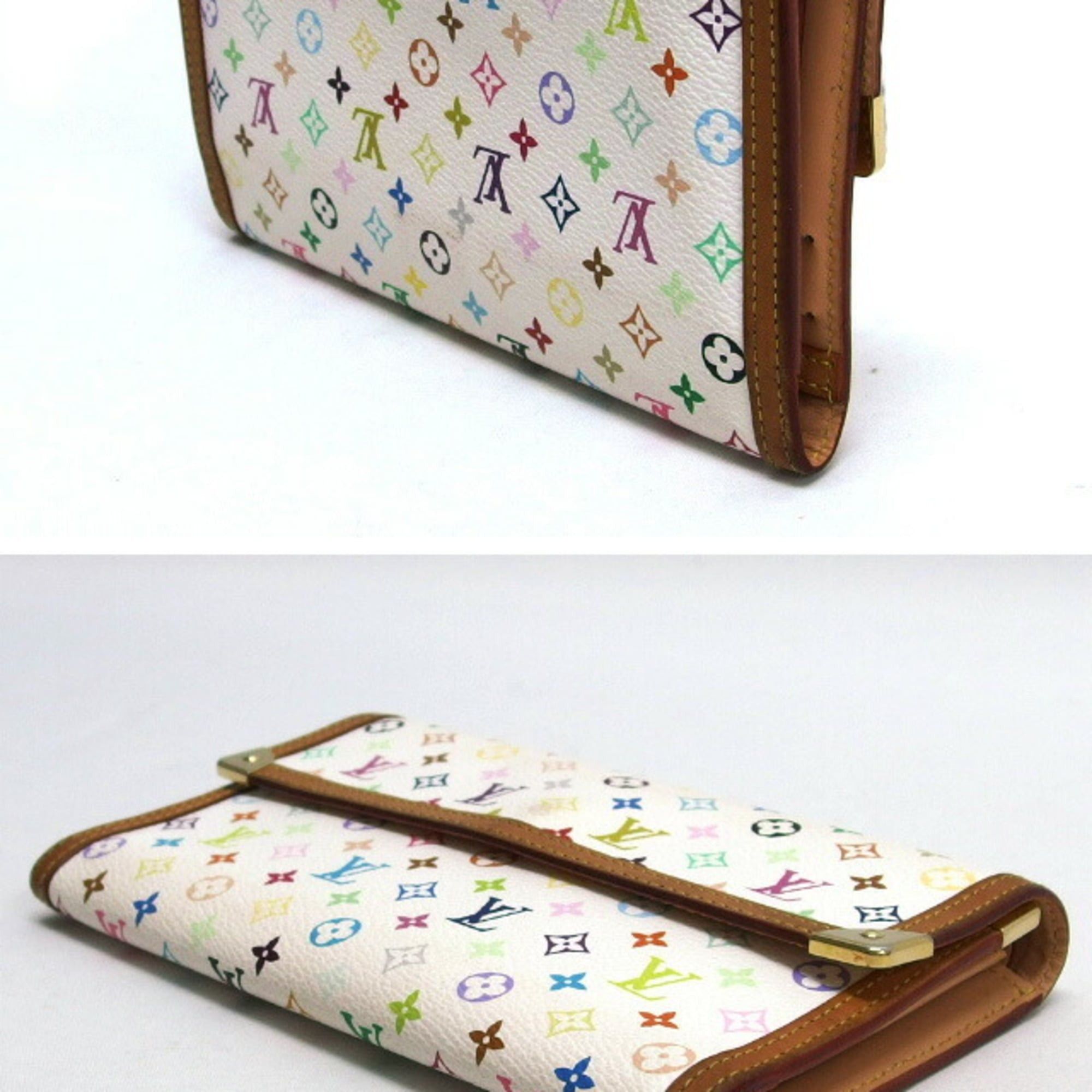 Louis Vuitton Louis Vuitton Monogram Multicolore Porte Tresor International Long Wallet Size ONE SIZE - 3 Thumbnail