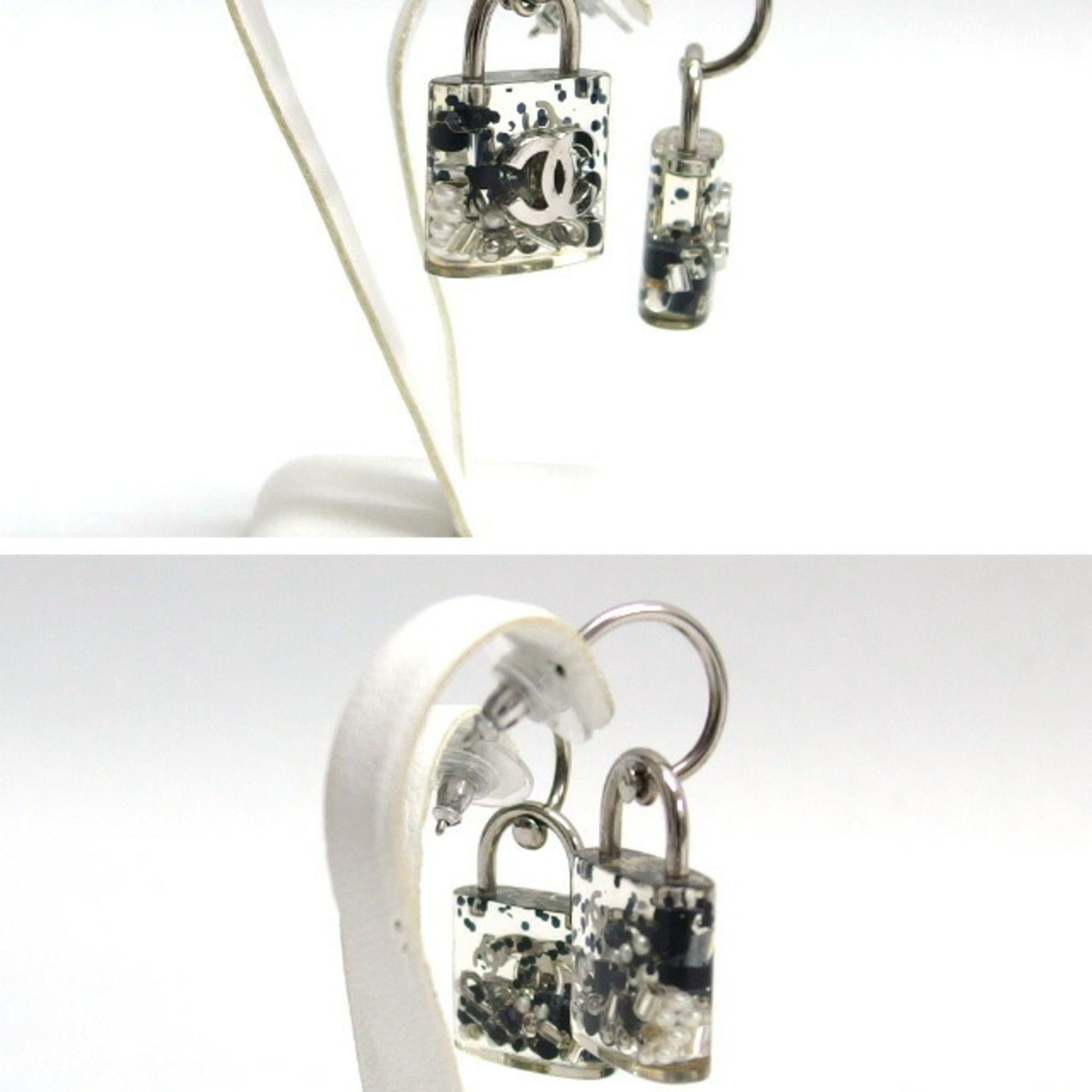 Chanel Chanel Cadena motif stud earrings 14K Coco mark Size ONE SIZE - 3 Thumbnail