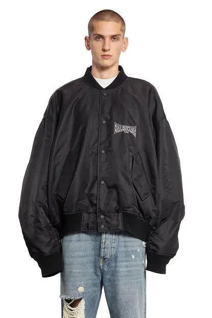 Balenciaga Boxing Varsity Jacket in Black Size US XS / EU 42 / 0 - 3 Thumbnail