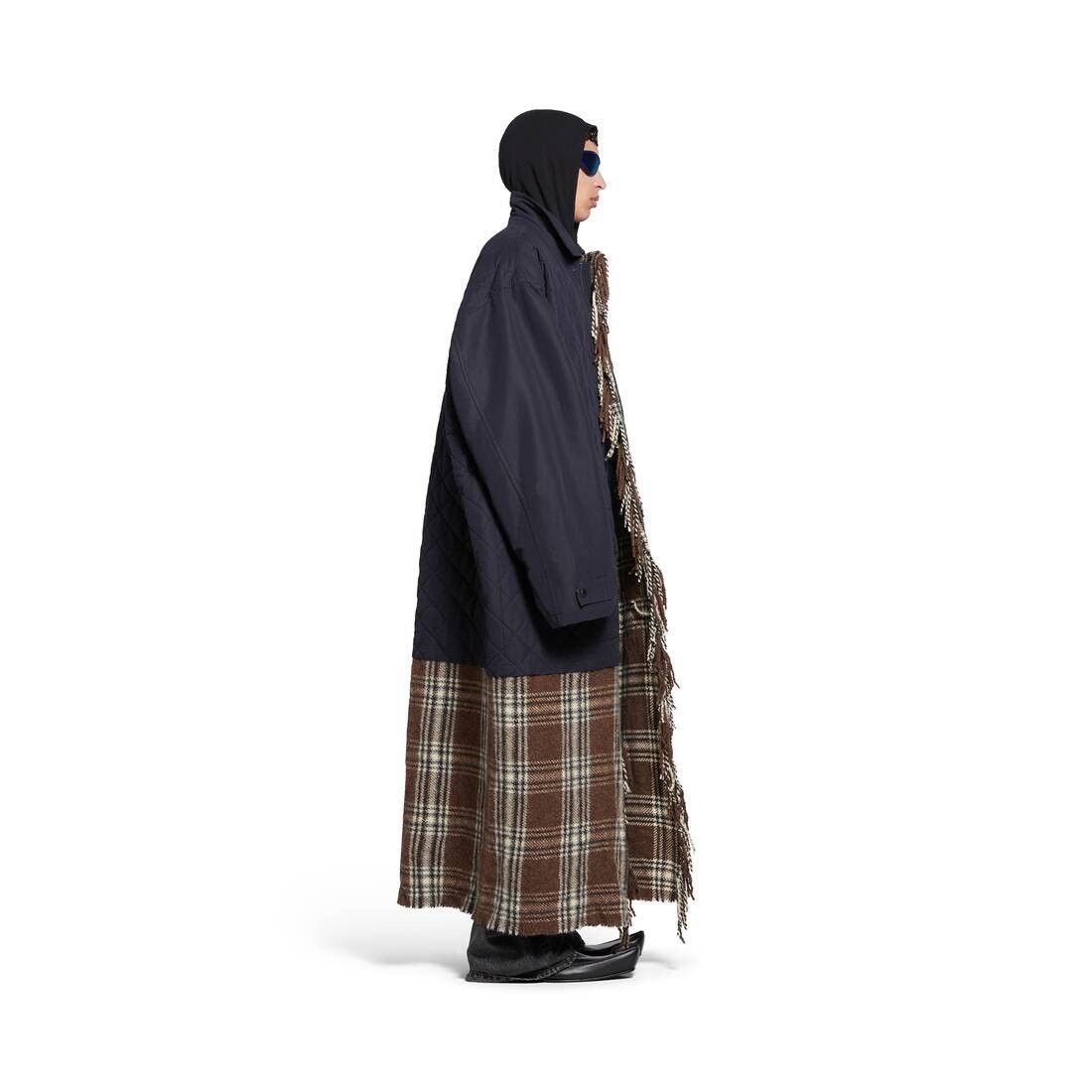Balenciaga Layered Parka in Black Size US XS / EU 42 / 0 - 3 Thumbnail