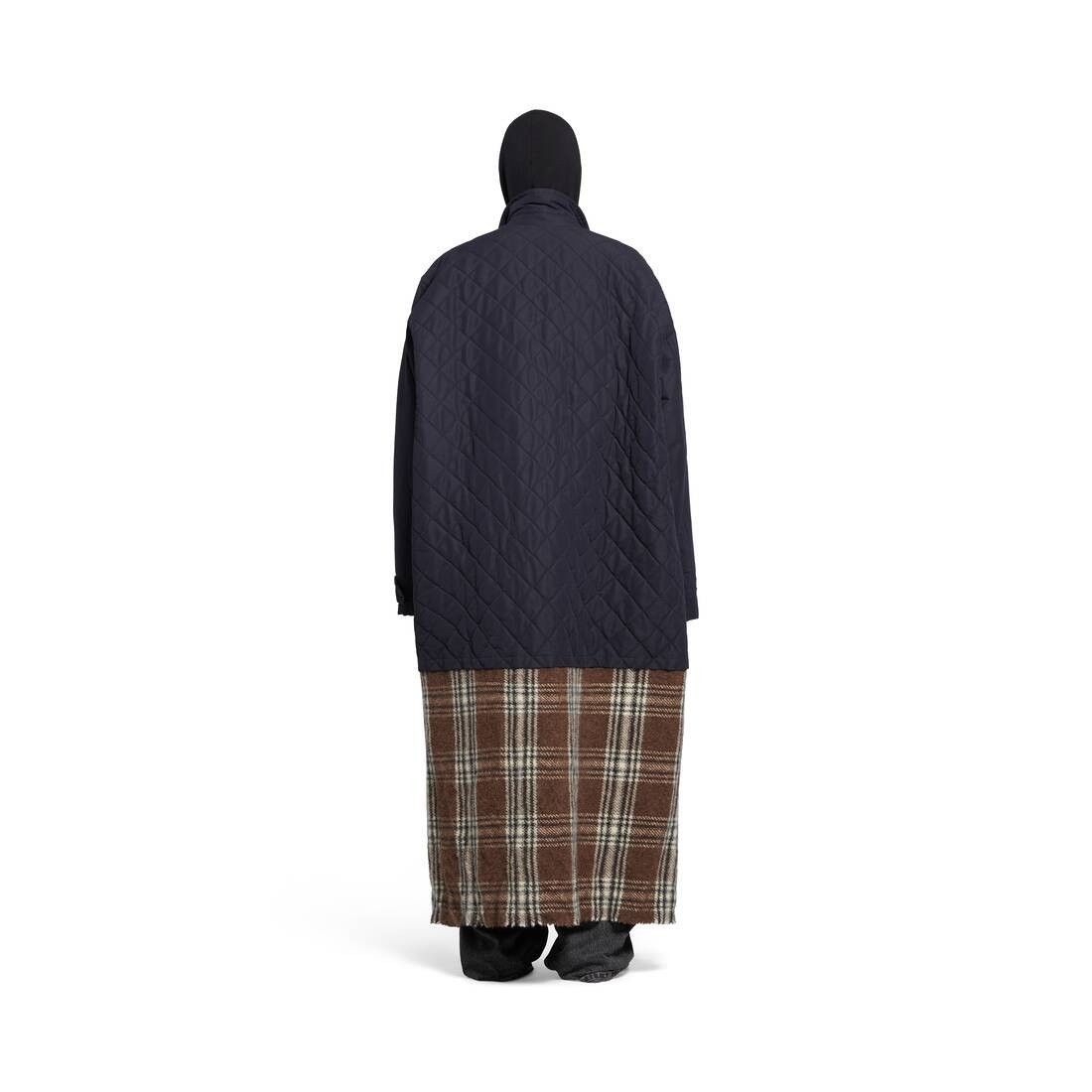 Balenciaga Layered Parka in Black Size US S / EU 44-46 / 1 - 4 Thumbnail
