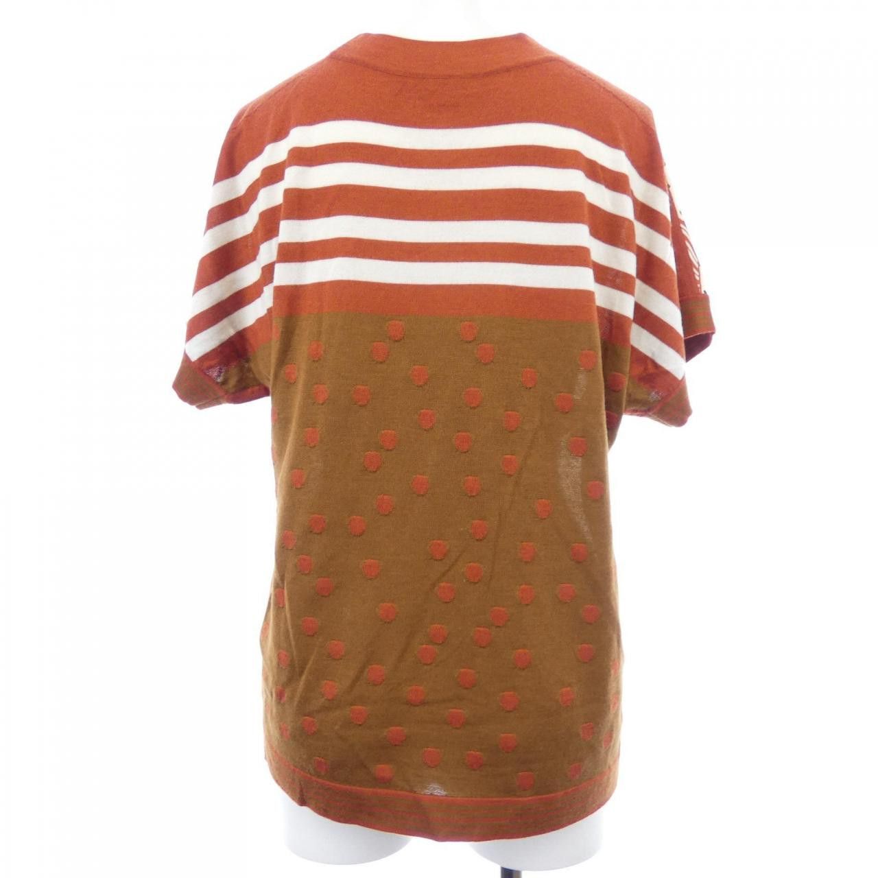 Hermes Hermes Hermes GARDE-ROBE POP5E2805DL Twillene Cashmere Silk Top 36 Others Tops DUTY FREE for USA Size ONE SIZE - 2 Thumbnail