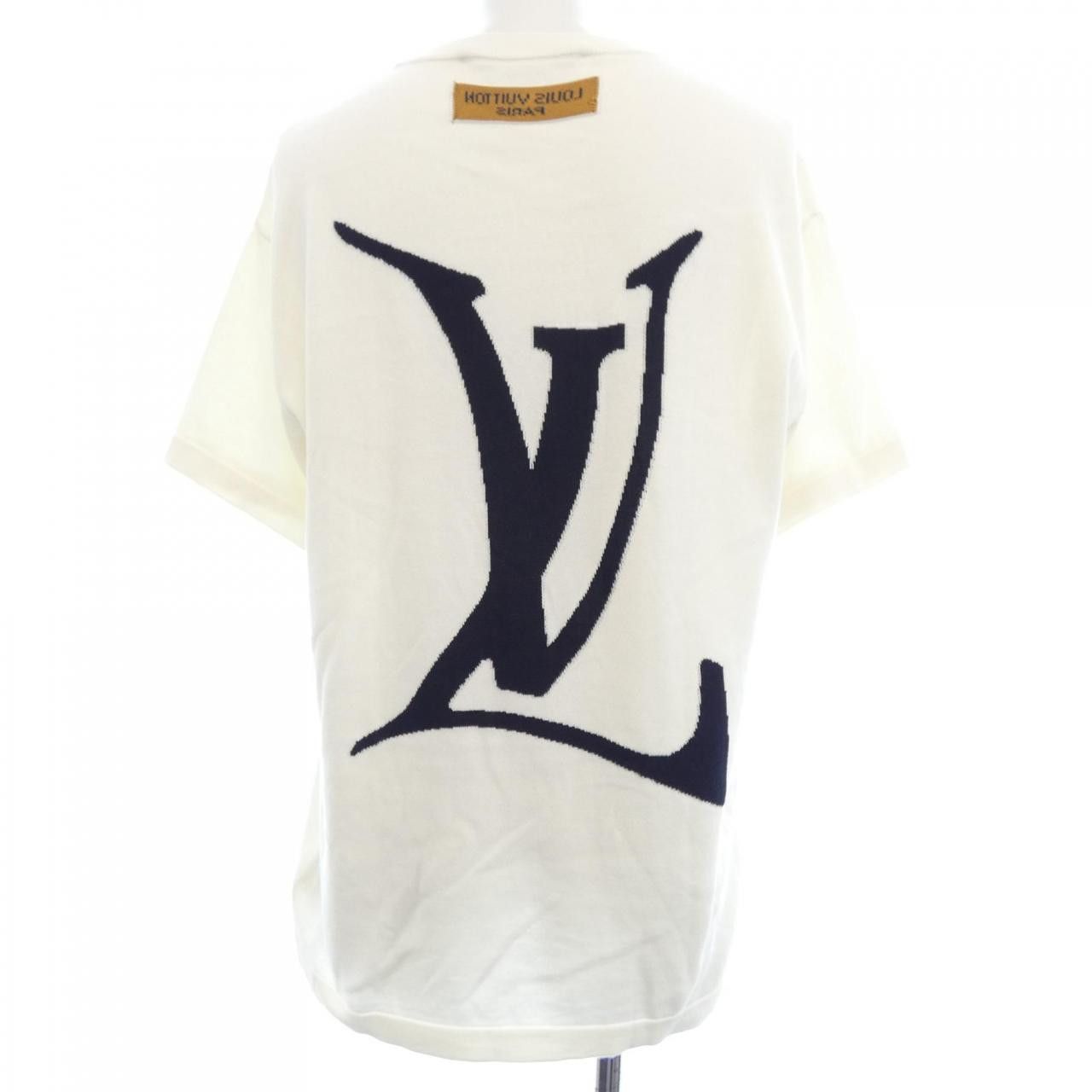 Louis Vuitton Louis Vuitton Louis Vuitton End Goal LV Knit Cotton Tops HLN95WGO5 DUTY FREE for USA Size ONE SIZE - 2 Thumbnail