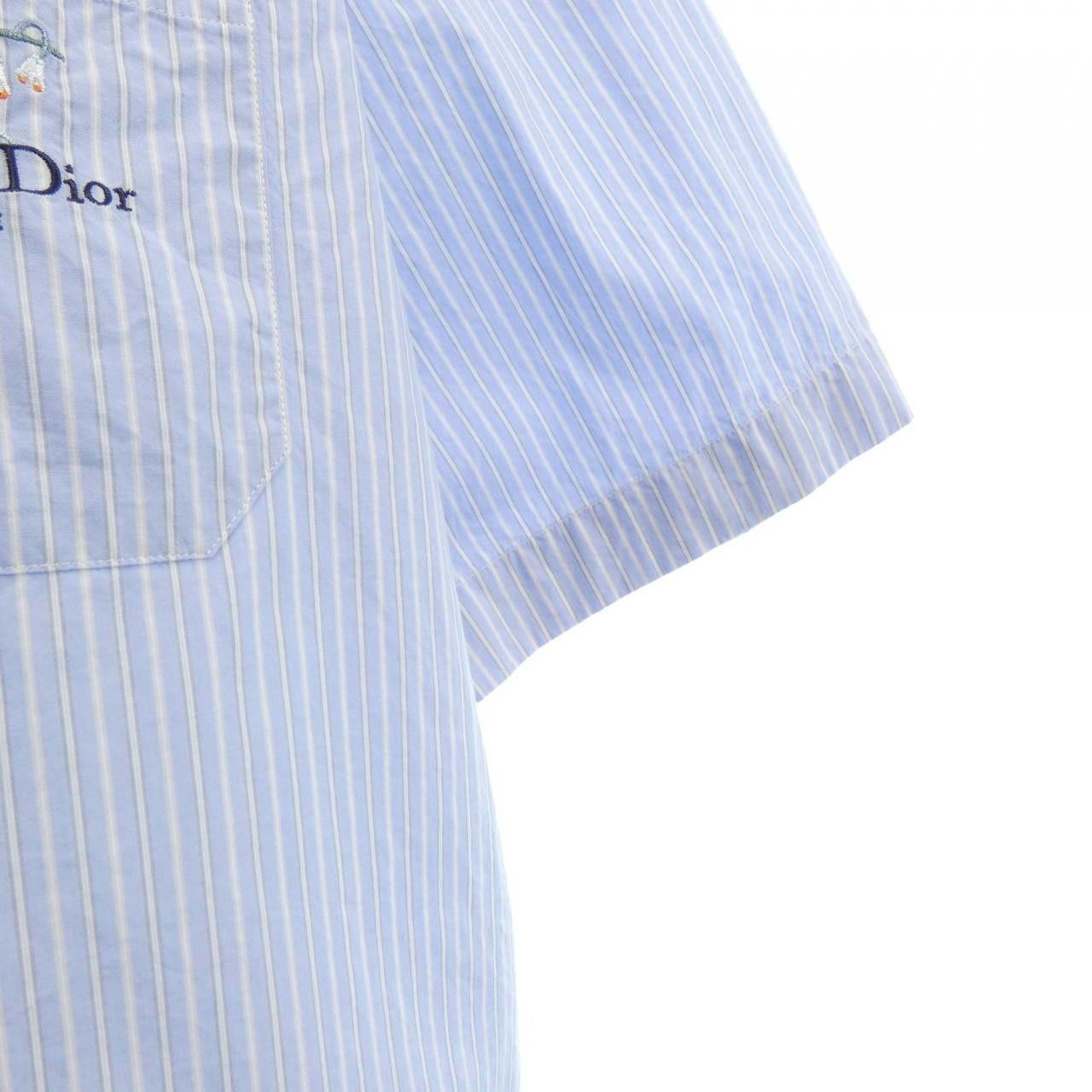 Dior Dior Dior S/S Shirt Cotton Dress Shirt 493C521B3040 DUTY FREE for USA Size ONE SIZE - 6 Thumbnail