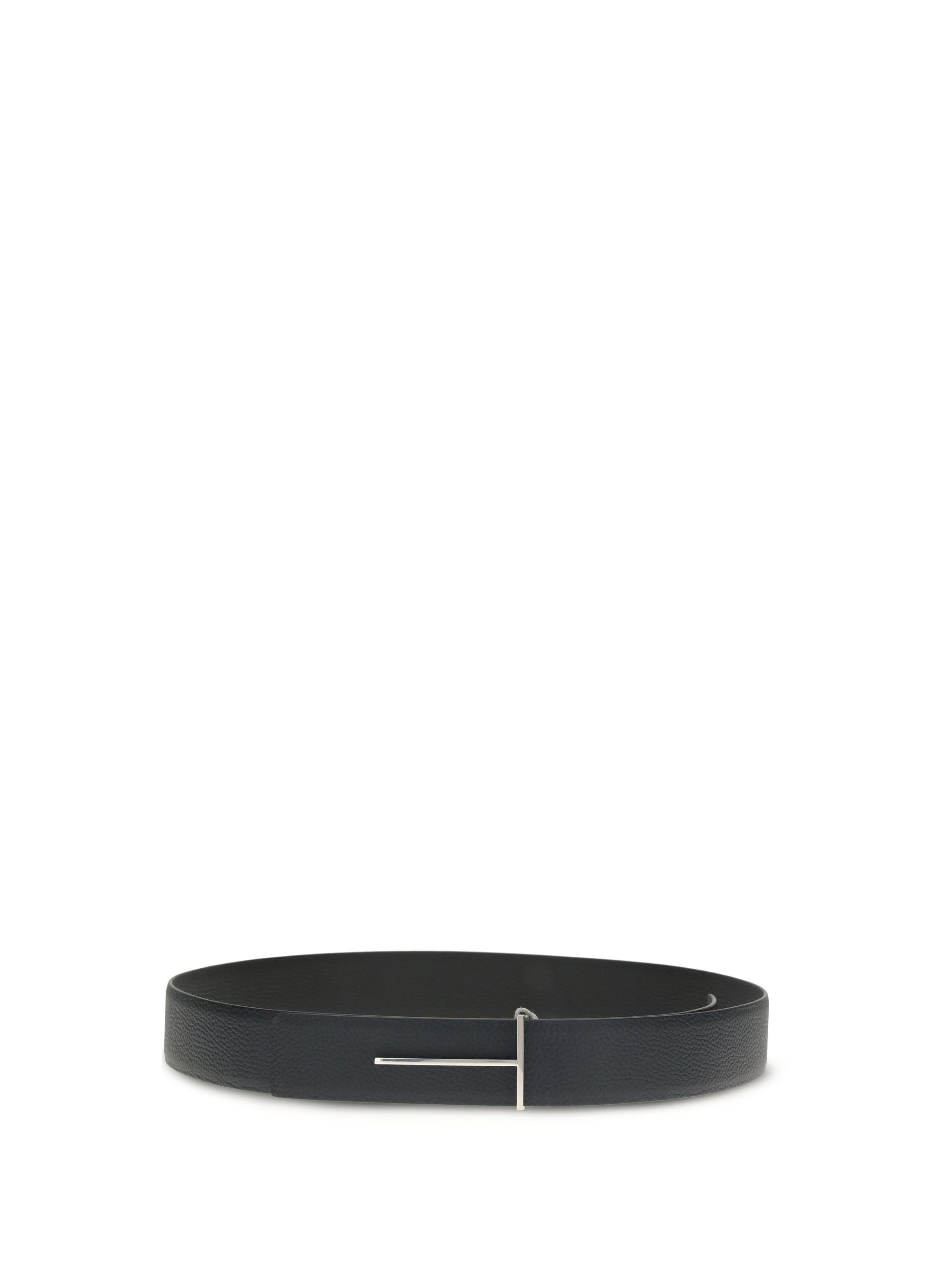 Tom Ford Grain Leather Slim T reversible Belt Size ONE SIZE - 2 Thumbnail