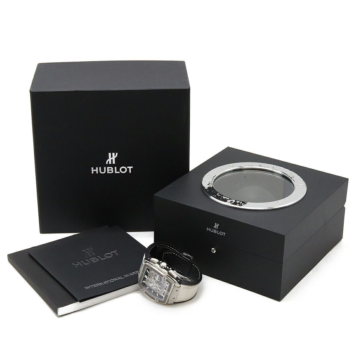 Hublot Hublot Hublot Spirit of Big Bang Titanium Chronograph Limited Metal Automatic 601.NE.0172.LR.JPN17 DUTY FREE for USA Size ONE SIZE - 9 Thumbnail