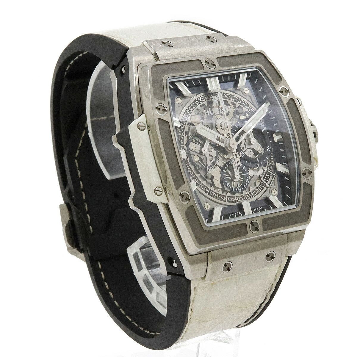 Hublot Hublot Hublot Spirit of Big Bang Titanium Chronograph Limited Metal Automatic 601.NE.0172.LR.JPN17 DUTY FREE for USA Size ONE SIZE - 3 Thumbnail