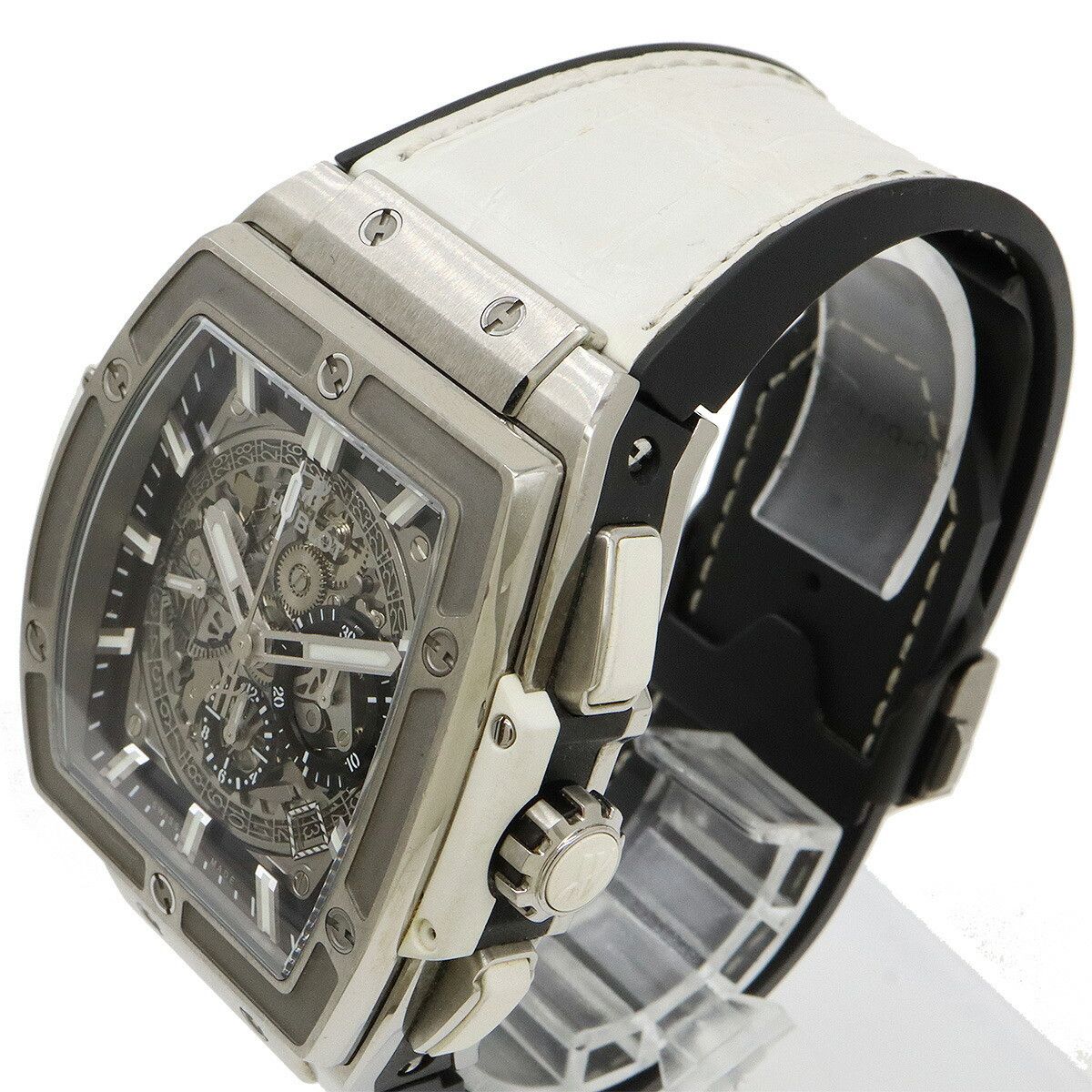 Hublot Hublot Hublot Spirit of Big Bang Titanium Chronograph Limited Metal Automatic 601.NE.0172.LR.JPN17 DUTY FREE for USA Size ONE SIZE - 6 Thumbnail
