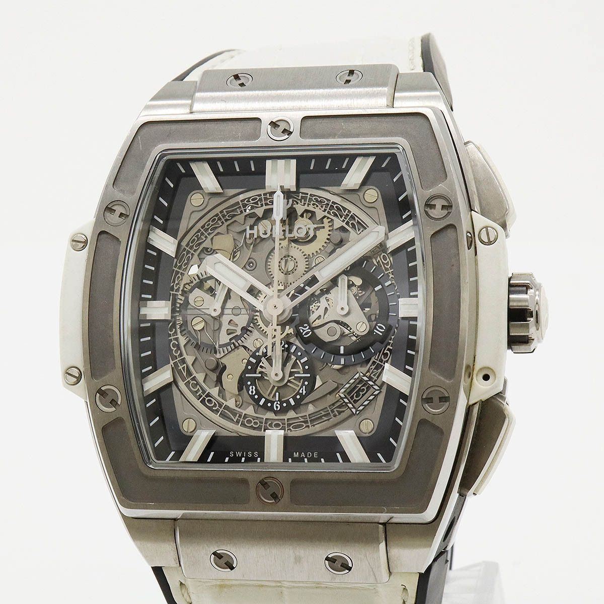 Hublot Hublot Hublot Spirit of Big Bang Titanium Chronograph Limited Metal Automatic 601.NE.0172.LR.JPN17 DUTY FREE for USA Size ONE SIZE - 4 Thumbnail