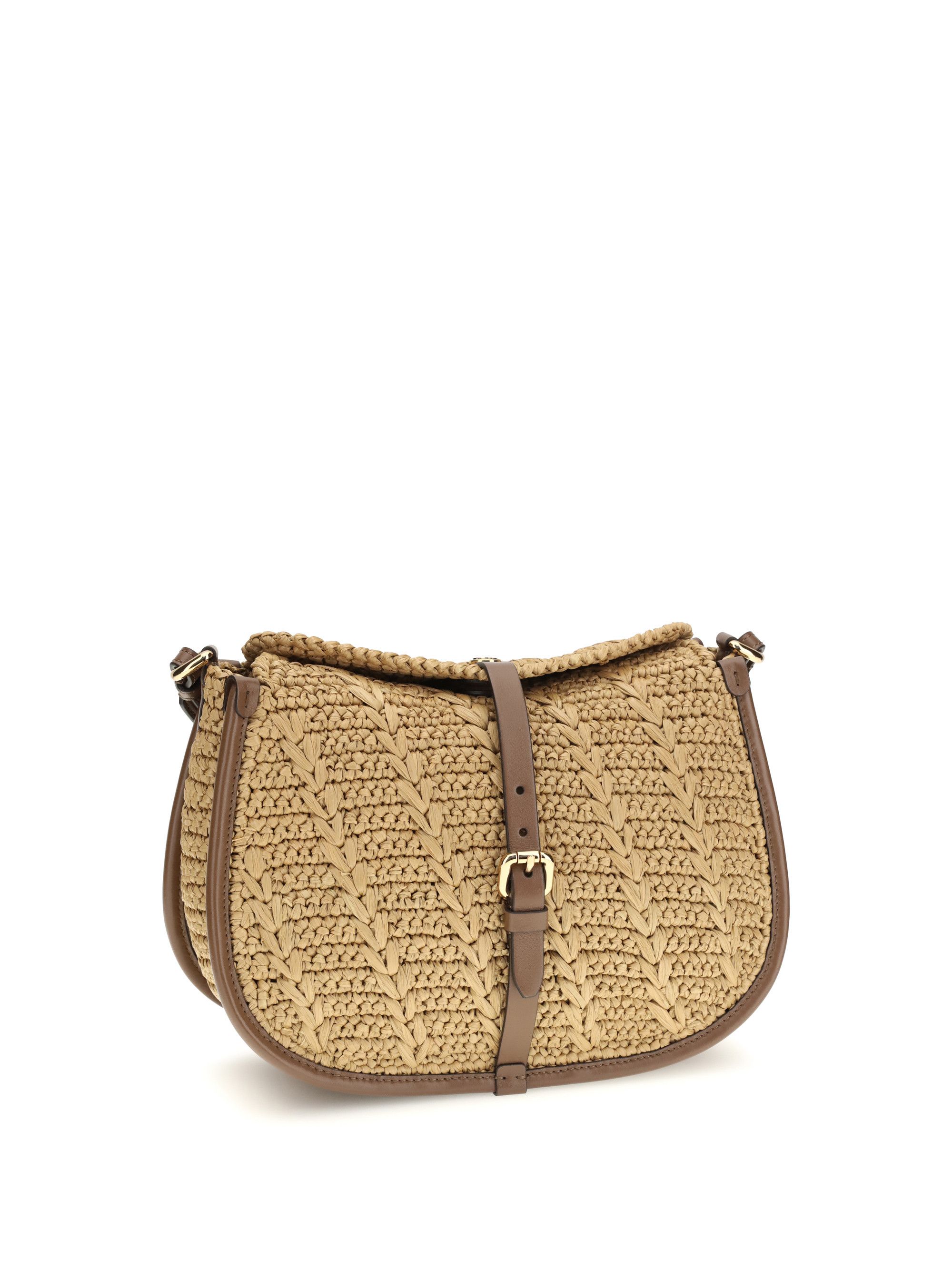 Etro Raffia crochet Pony Shoulder Bag Size ONE SIZE - 2 Thumbnail