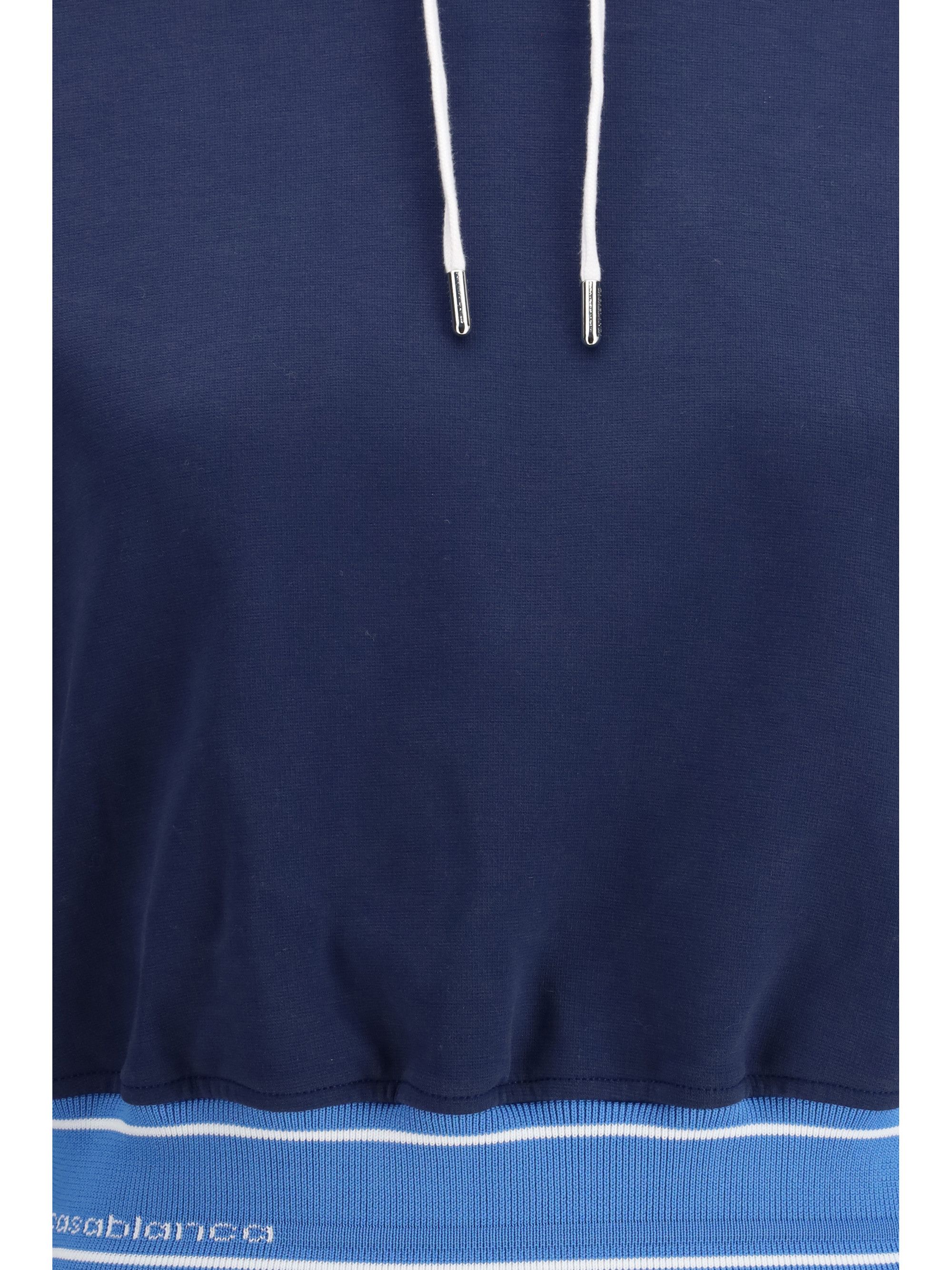 Casablanca Cropped Hoodie Size L / US 10 / IT 46 - 3 Thumbnail