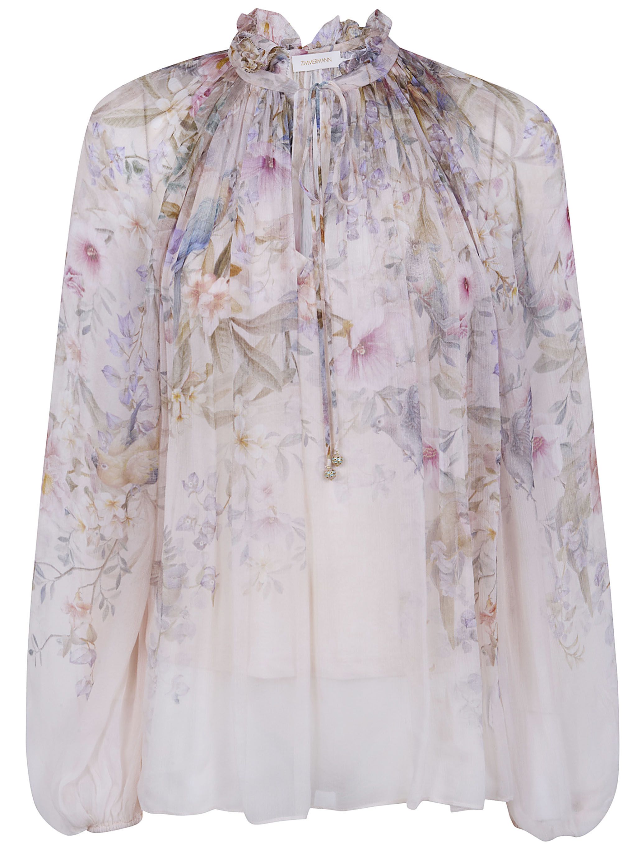 Zimmermann "REBELLION" BILLOW BLOUSE Size XS / US 0-2 / IT 36-38 - 4 Thumbnail