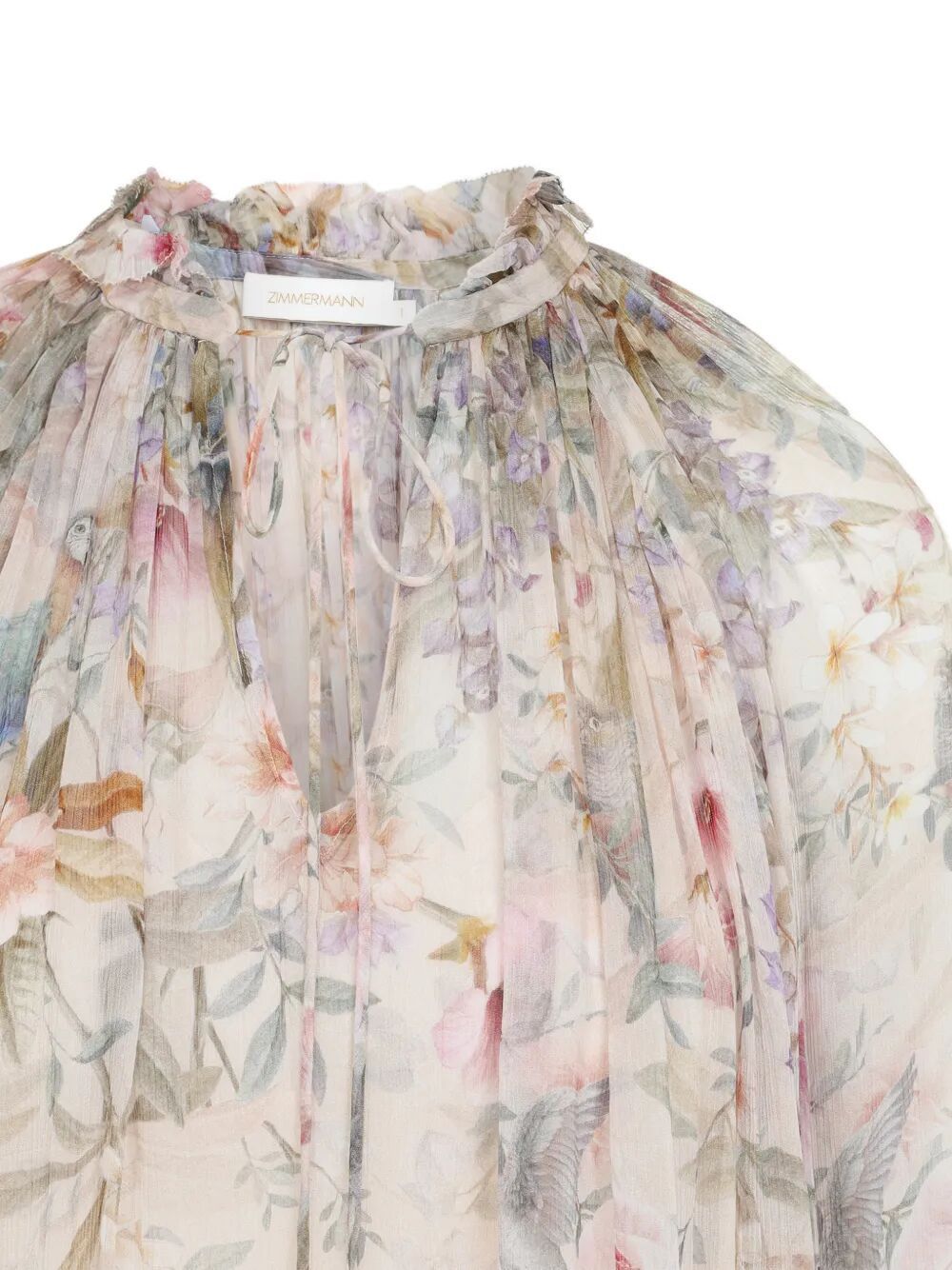 Zimmermann "REBELLION" BILLOW BLOUSE Size M / US 6-8 / IT 42-44 - 3 Thumbnail