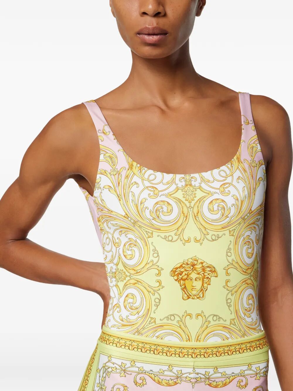 Versace SWIMSUIT PRINTED RECYCLED LYCRA Size L / US 10 / IT 46 - 6 Thumbnail