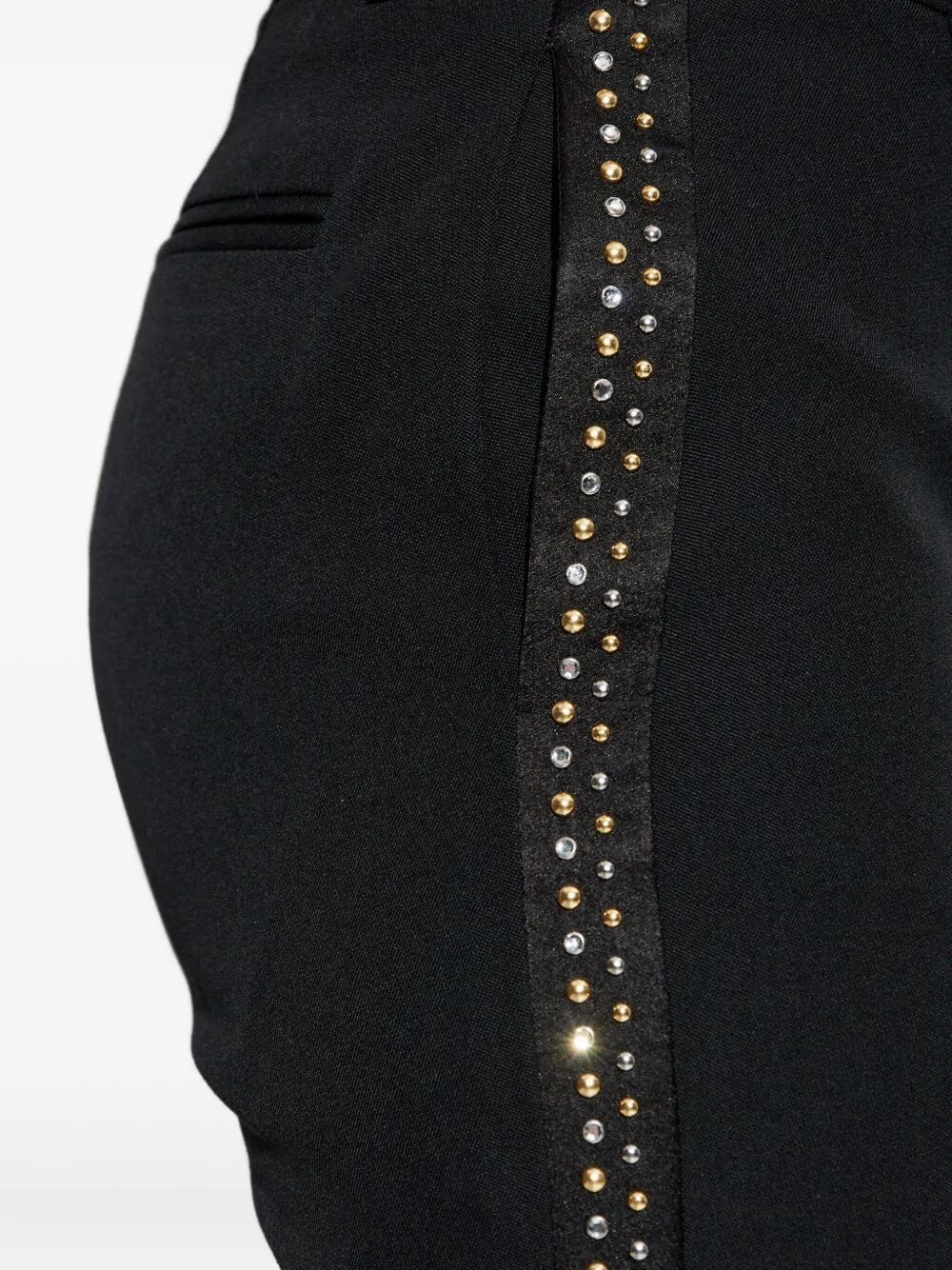 Versace EVENING PANT RESPONSIBLE WOOL GRAIN DI POUDRE SOFTER HAND Size 30" / US 8 / IT 44 - 5 Thumbnail
