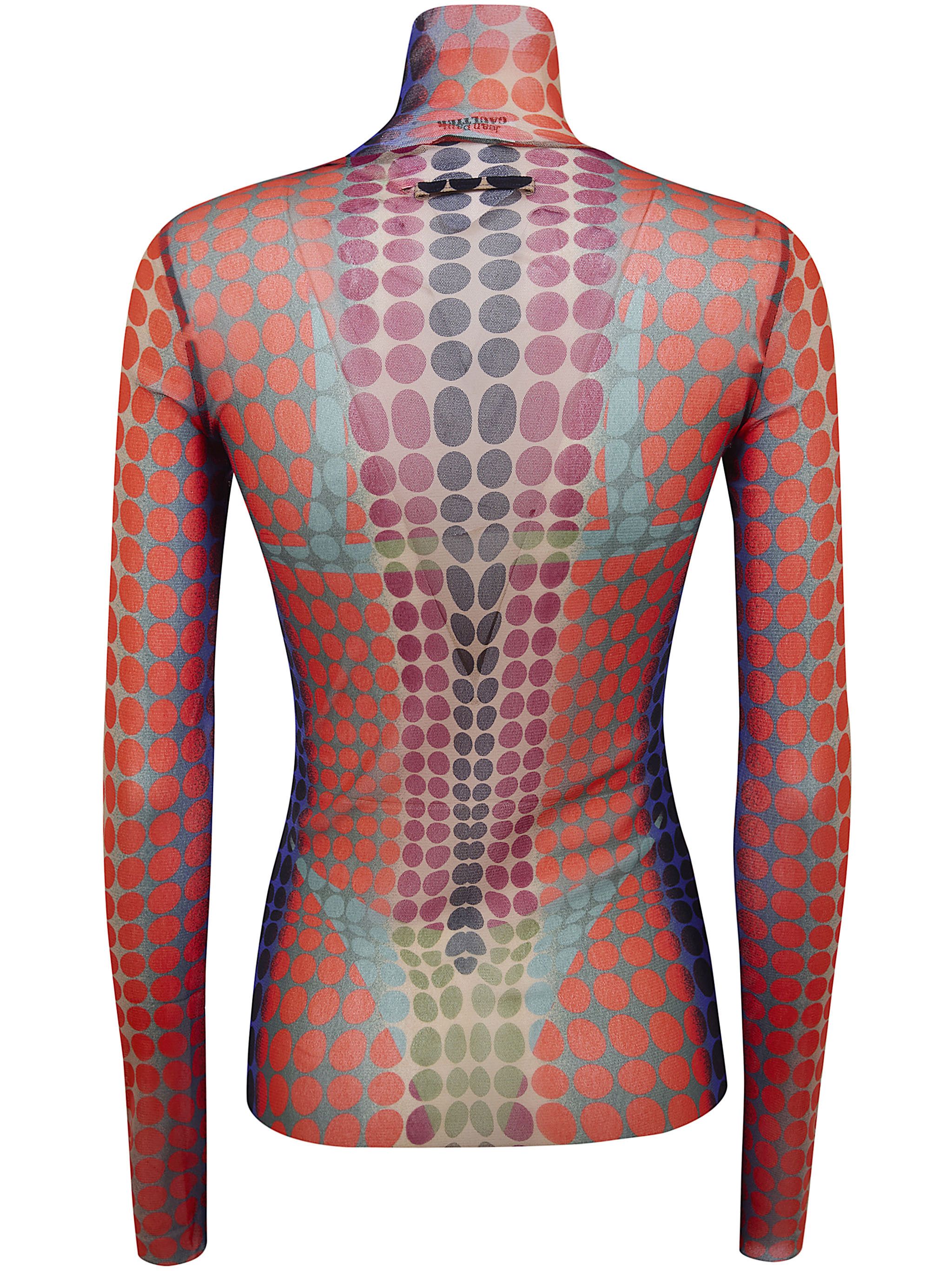 Jean Paul Gaultier "RE-EDITION : HIGH NECK" WITH LONG SLEEVES Size M / US 6-8 / IT 42-44 - 2 Thumbnail