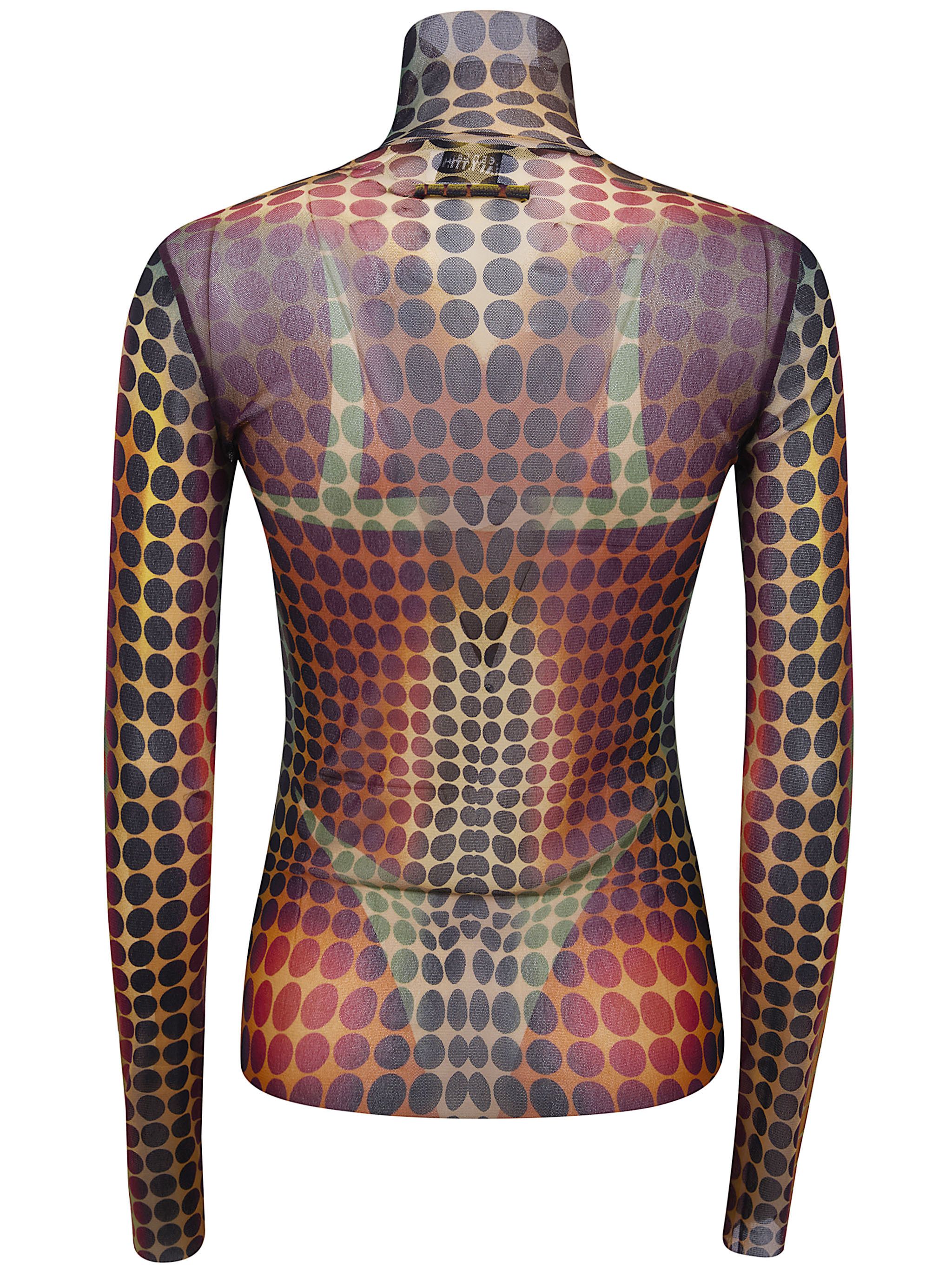 Jean Paul Gaultier "RE-EDITION : HIGH NECK" WITH LONG SLEEVES Size M / US 6-8 / IT 42-44 - 2 Thumbnail