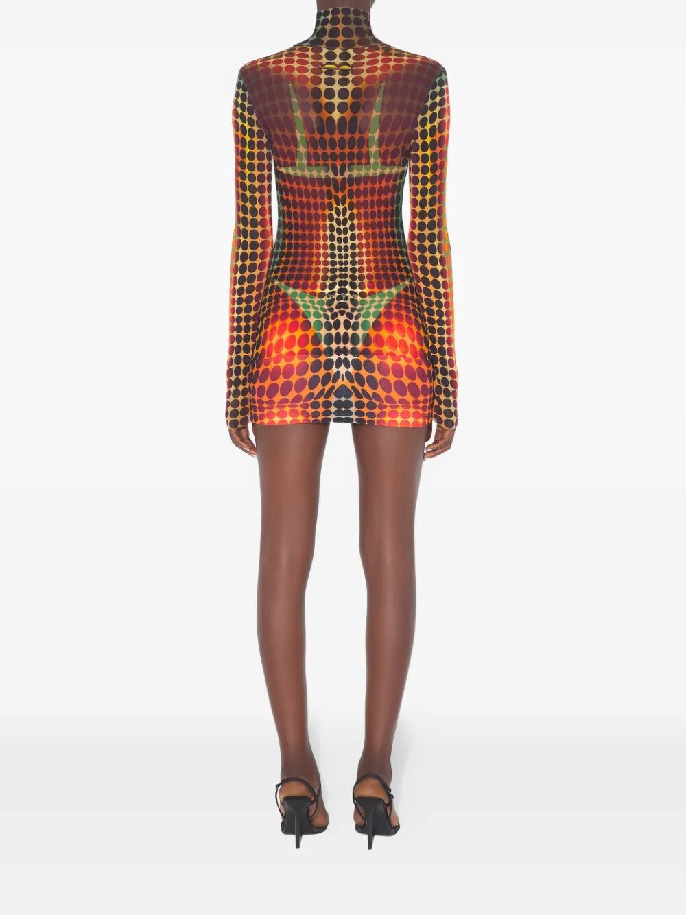 Jean Paul Gaultier "RE-EDITION : HIGH NECK" WITH LONG SLEEVES Size M / US 6-8 / IT 42-44 - 6 Thumbnail