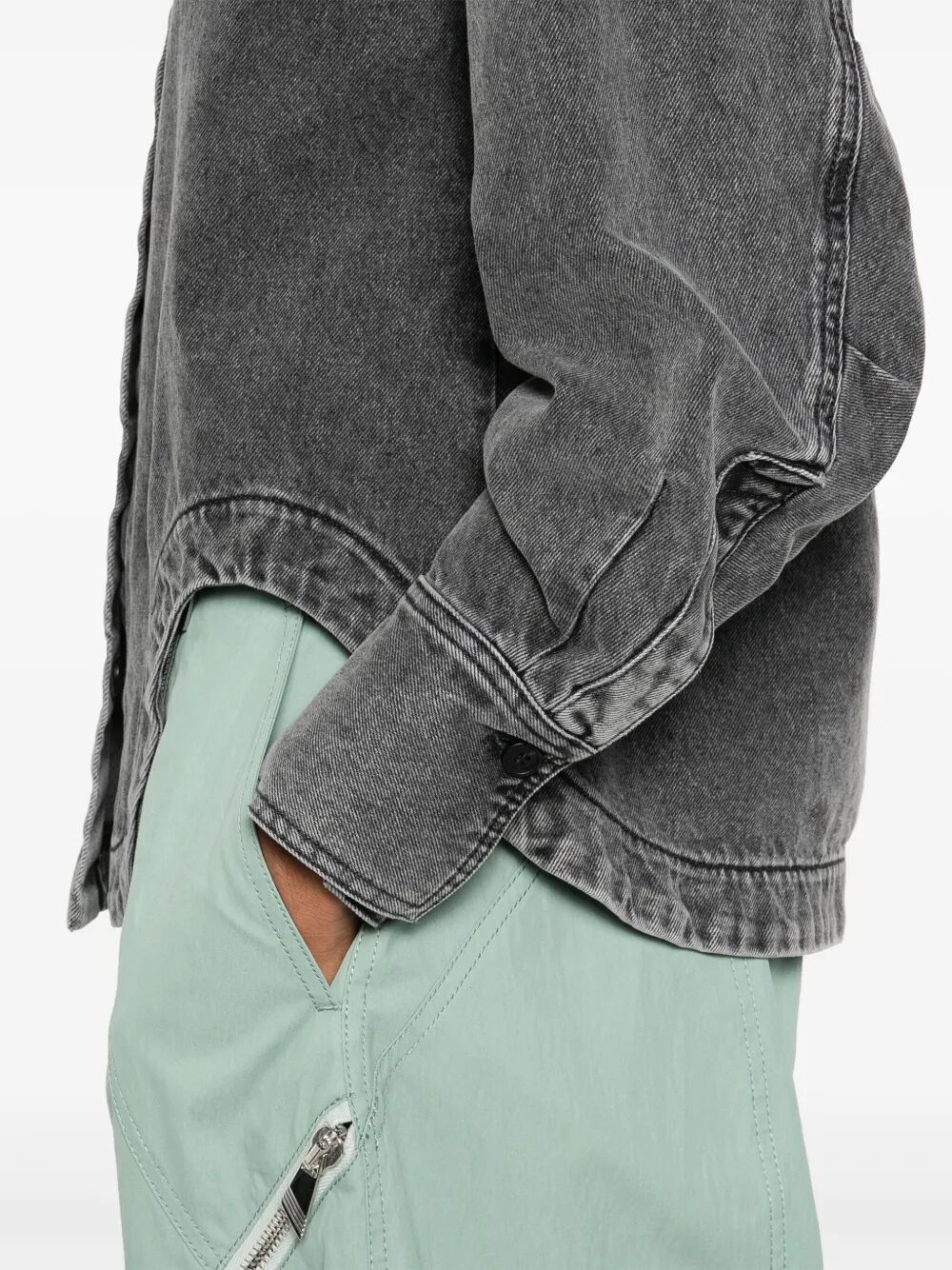 The Attico SHIRT JACKET Size S / US 4 / IT 40 - 5 Thumbnail