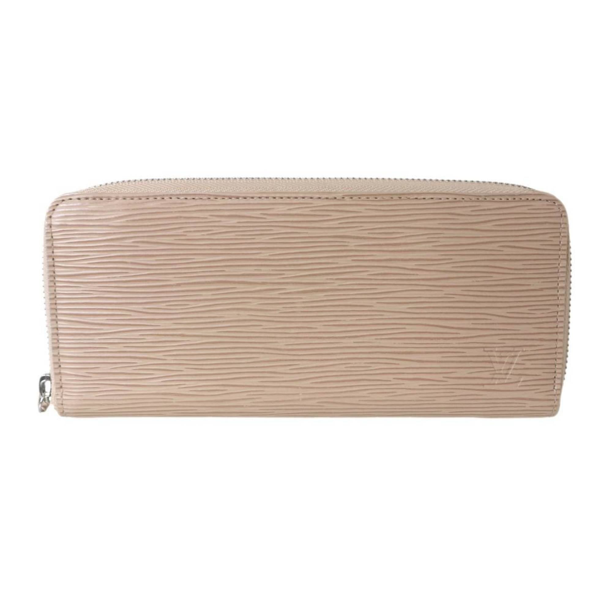 Louis Vuitton LOUIS VUITTON Portefeuille Clemence Long Wallet in Epi Leather, Beige Pink, M60916 MI1116 Size ONE SIZE - 2 Thumbnail