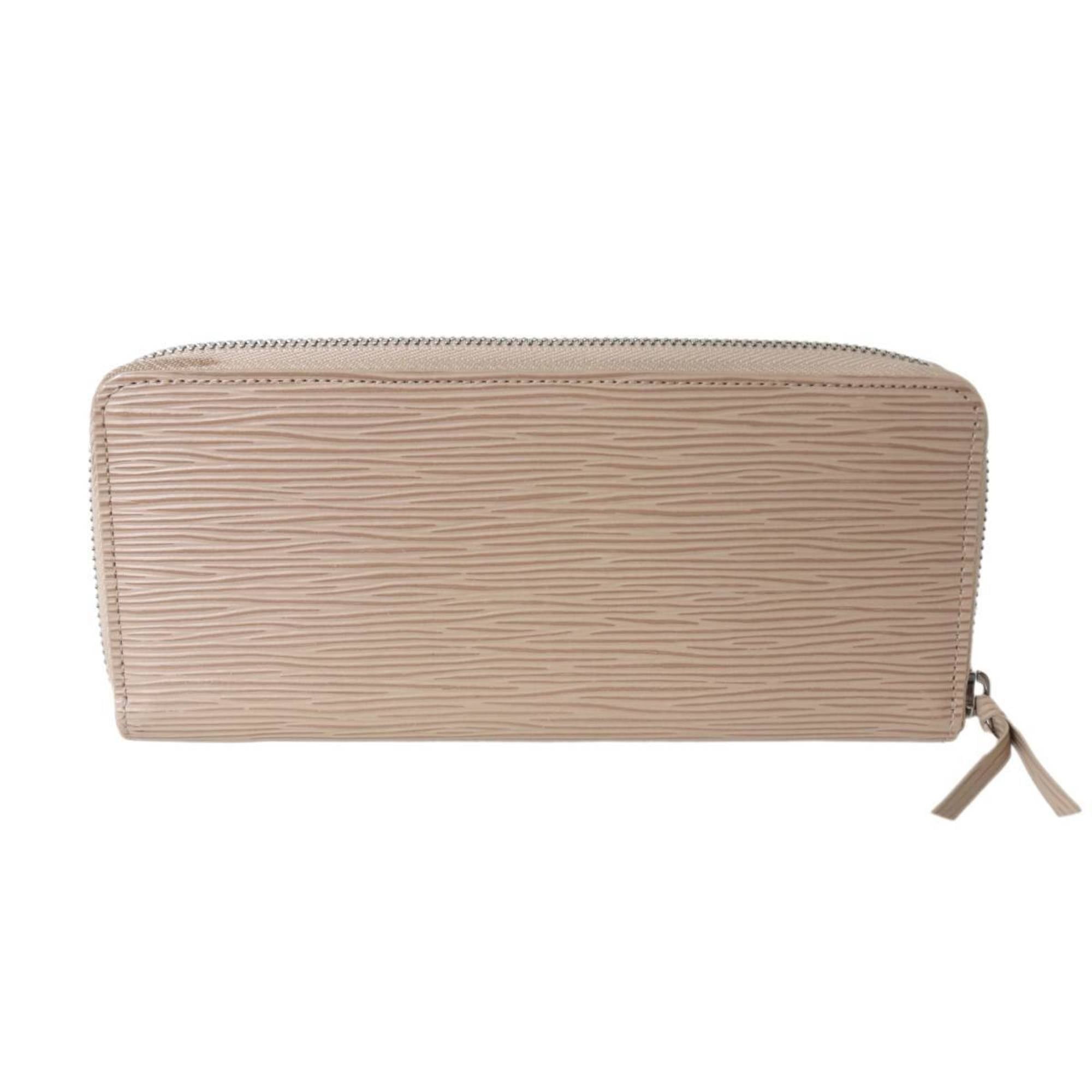 Louis Vuitton LOUIS VUITTON Portefeuille Clemence Long Wallet in Epi Leather, Beige Pink, M60916 MI1116 Size ONE SIZE - 3 Thumbnail