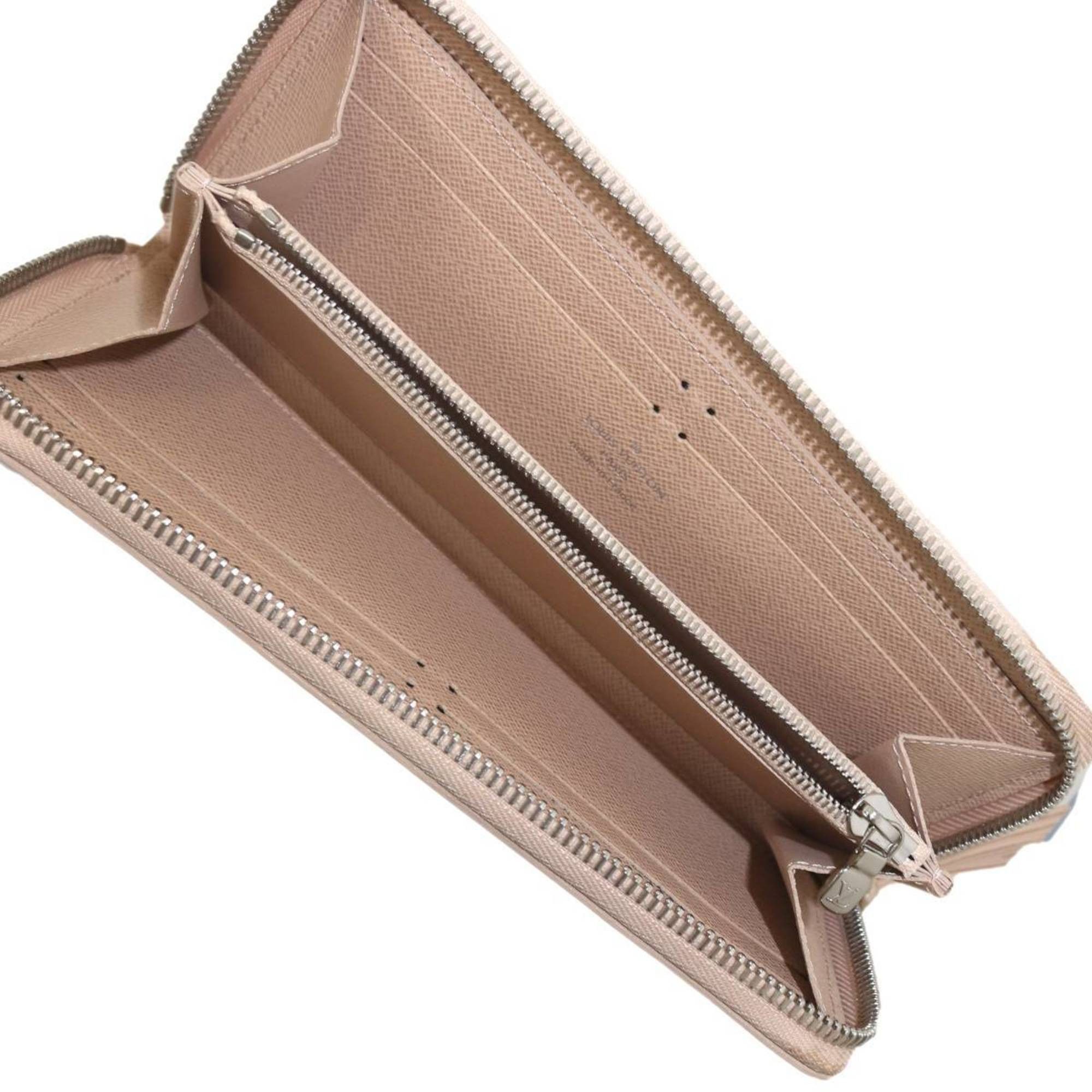 Louis Vuitton LOUIS VUITTON Portefeuille Clemence Long Wallet in Epi Leather, Beige Pink, M60916 MI1116 Size ONE SIZE - 7 Thumbnail