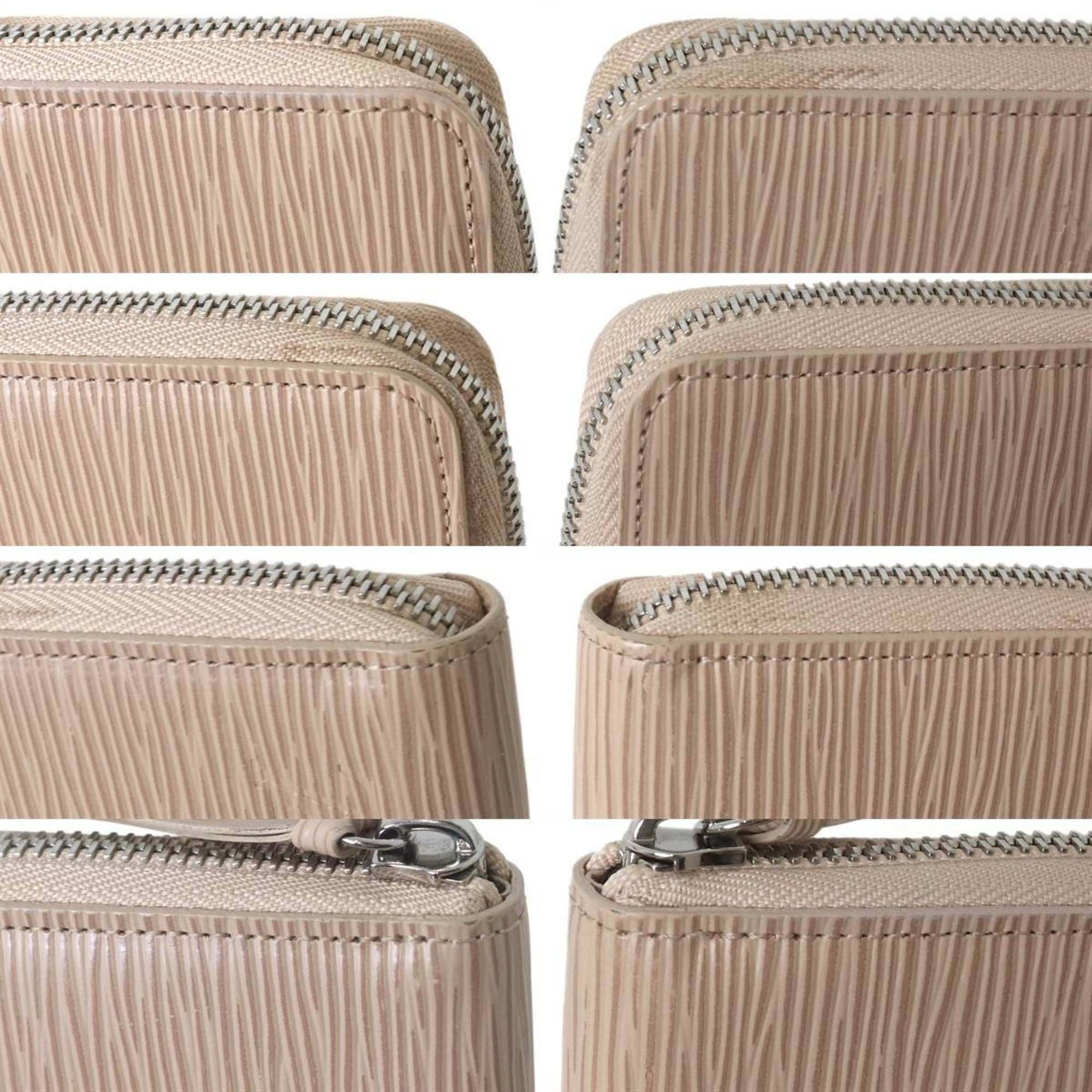 Louis Vuitton LOUIS VUITTON Portefeuille Clemence Long Wallet in Epi Leather, Beige Pink, M60916 MI1116 Size ONE SIZE - 5 Thumbnail