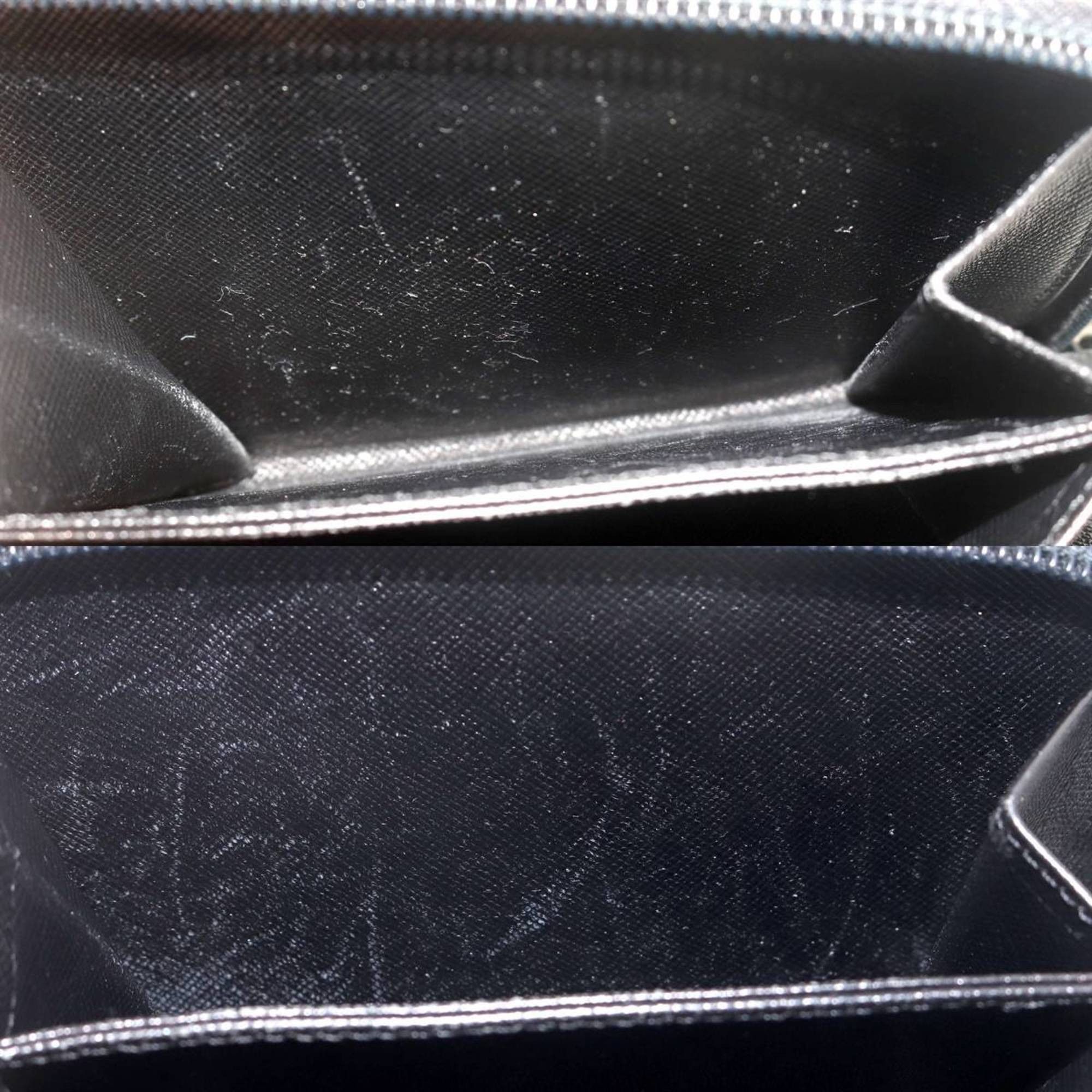 Prada Prada nylon zip compact wallet in black Size ONE SIZE - 7 Thumbnail