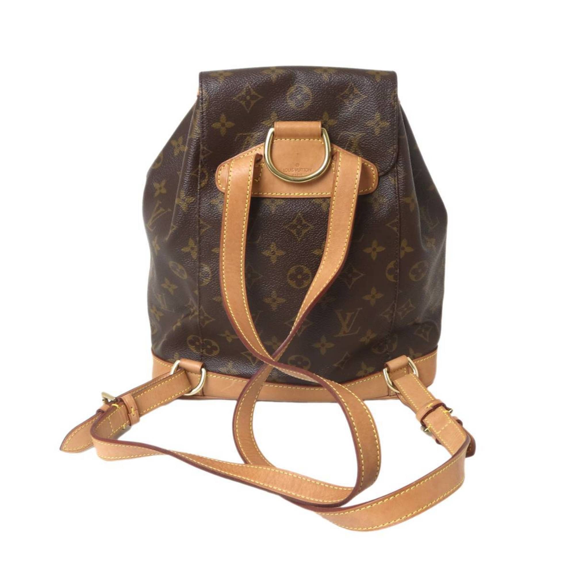 Louis Vuitton LOUIS VUITTON Montsouris MM Monogram Backpack (51136) Size ONE SIZE - 3 Thumbnail