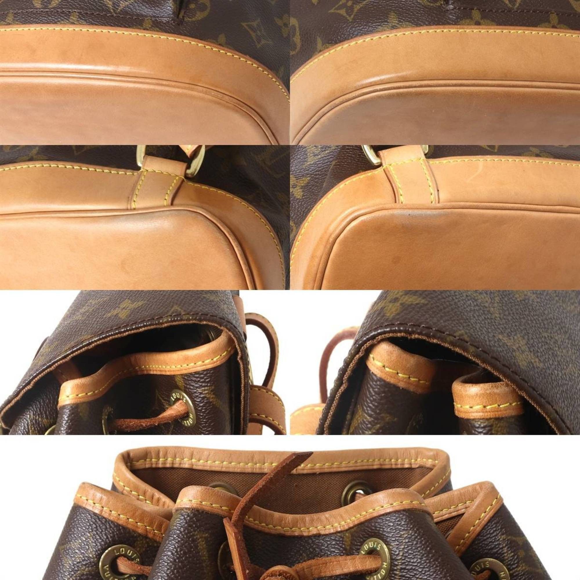 Louis Vuitton LOUIS VUITTON Montsouris MM Monogram Backpack (51136) Size ONE SIZE - 6 Thumbnail