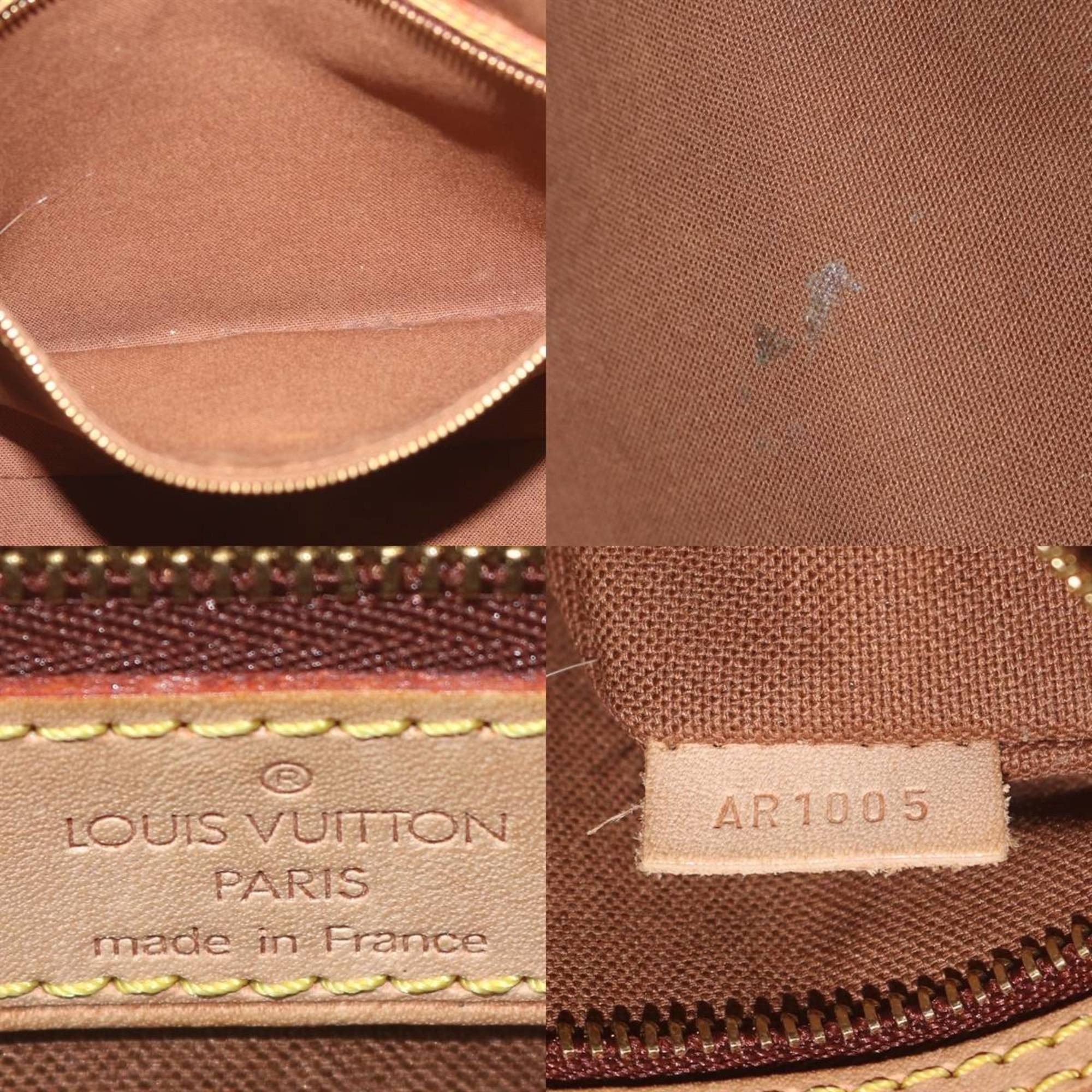 Louis Vuitton LOUIS VUITTON Batignolles Horizontal Tote Bag Monogram Brown M51154 AR1005 Size ONE SIZE - 10 Thumbnail