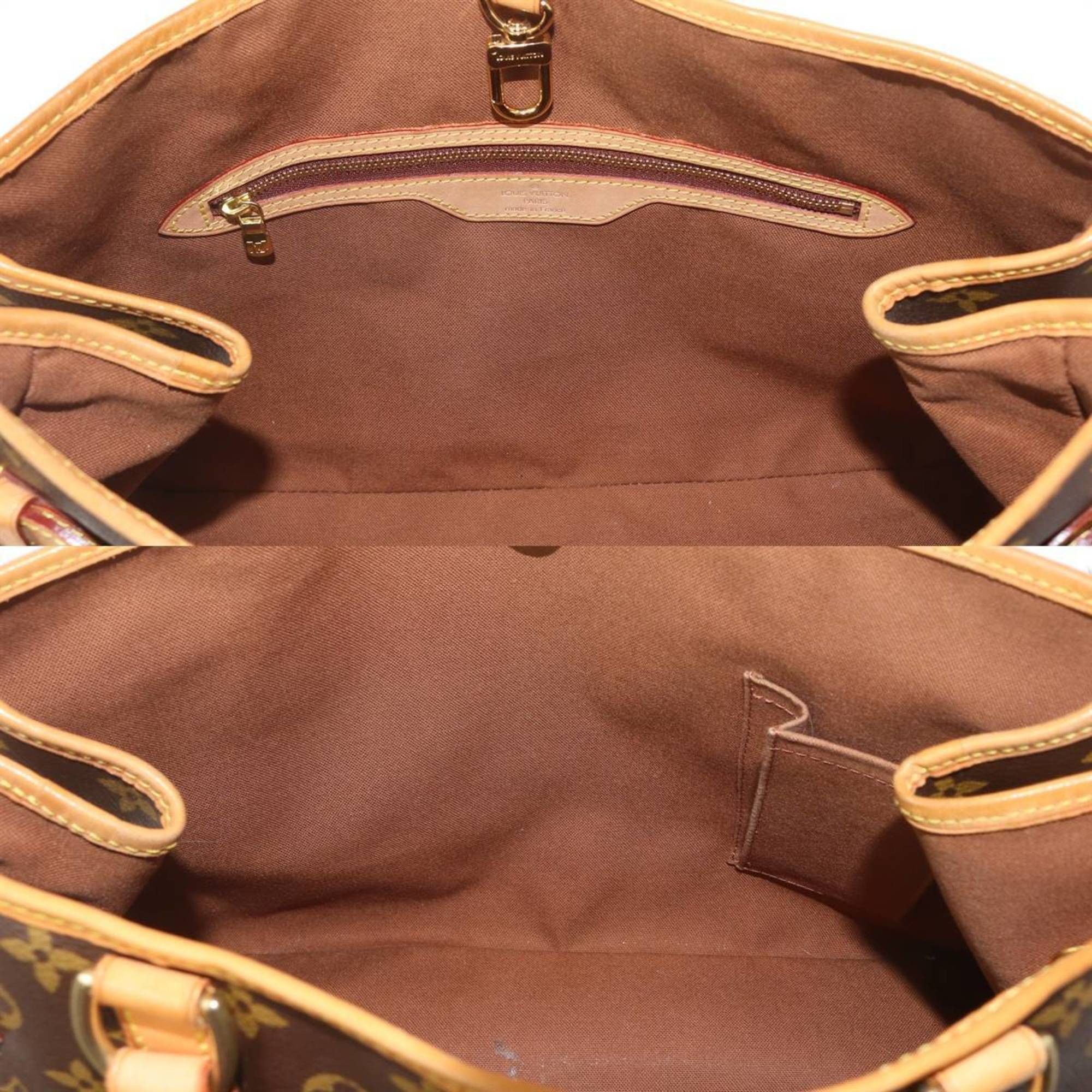 Louis Vuitton LOUIS VUITTON Batignolles Horizontal Tote Bag Monogram Brown M51154 AR1005 Size ONE SIZE - 9 Thumbnail