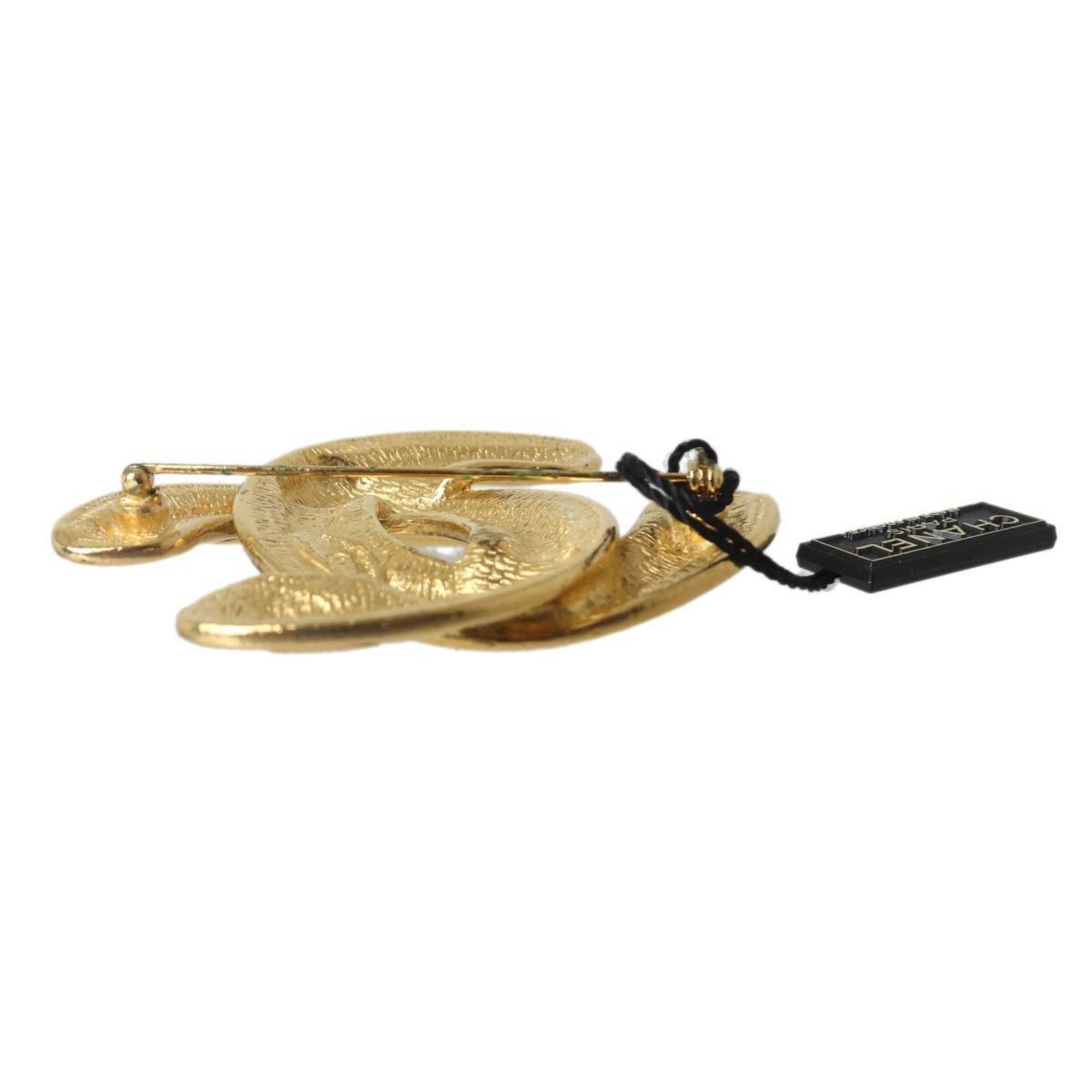 Other CHANEL Coco Mark Brooch Gold Size ONE SIZE - 3 Thumbnail