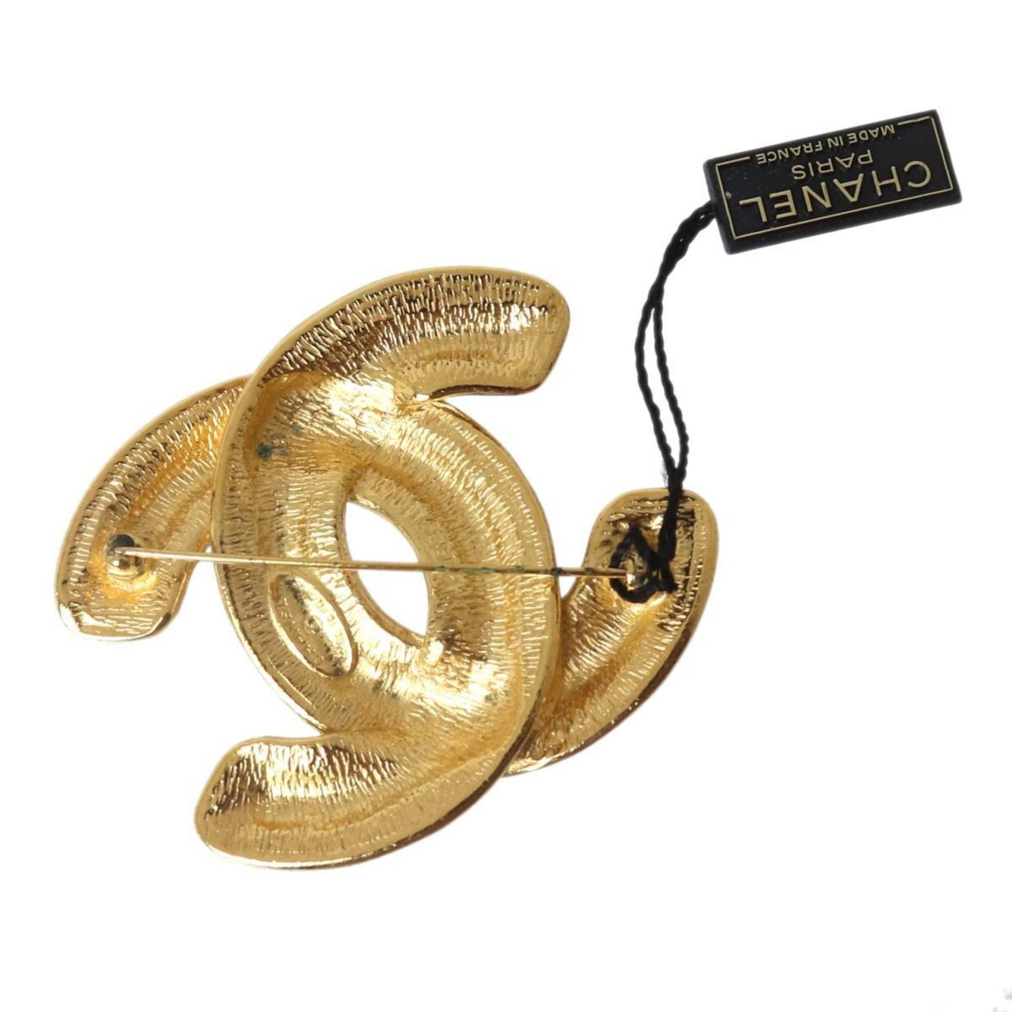 Other CHANEL Coco Mark Brooch Gold Size ONE SIZE - 4 Thumbnail