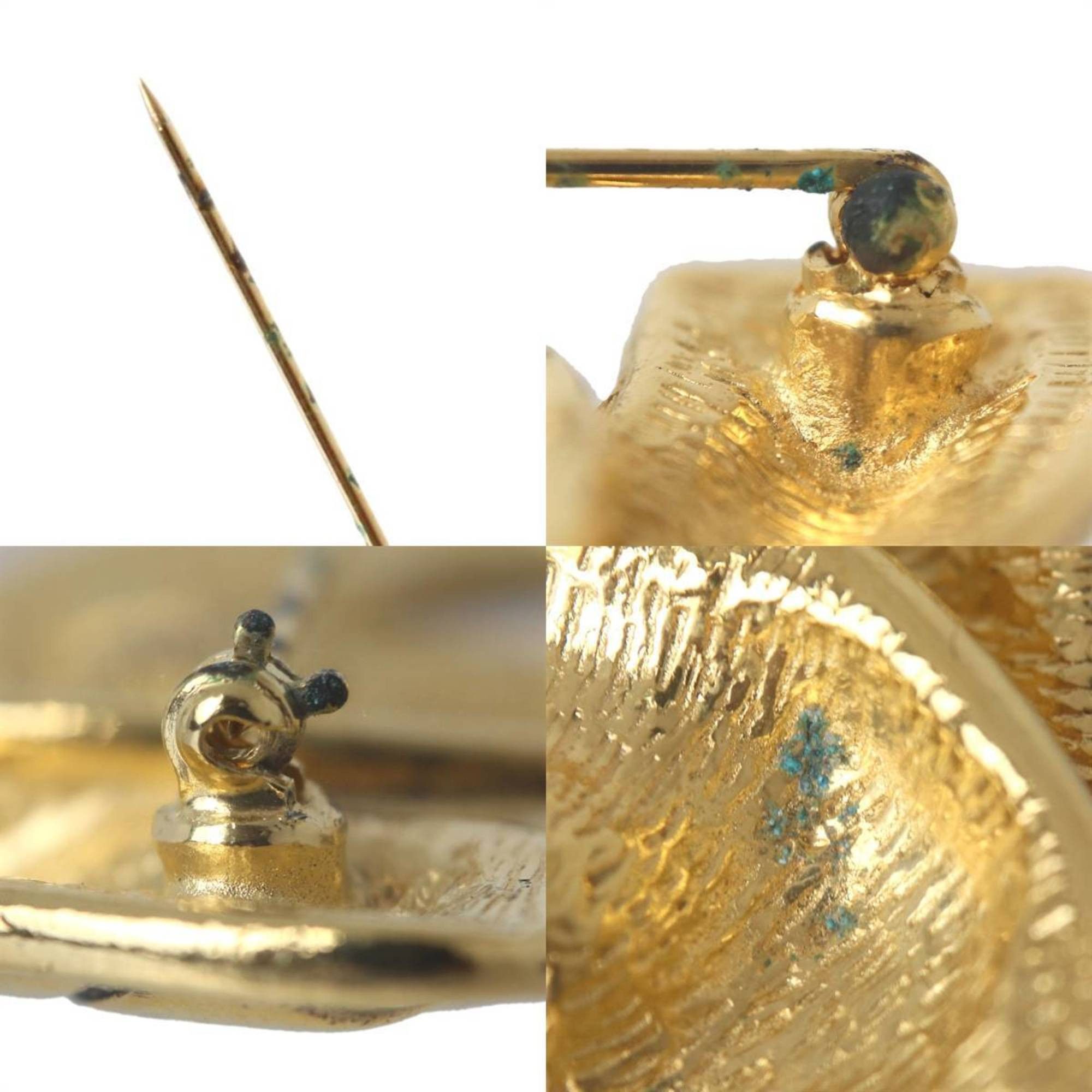 Other CHANEL Coco Mark Brooch Gold Size ONE SIZE - 7 Thumbnail