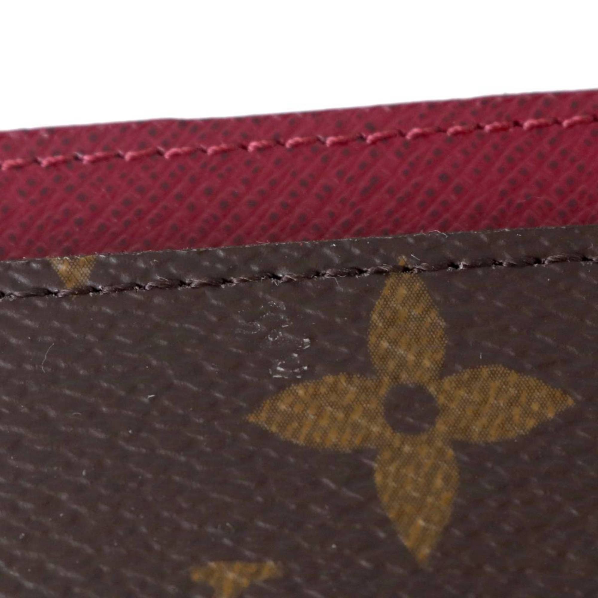 Other LOUIS VUITTON Porte Carte Sample Card Case/Business Holder Monogram Fuchsia M60703 Size ONE SIZE - 6 Thumbnail
