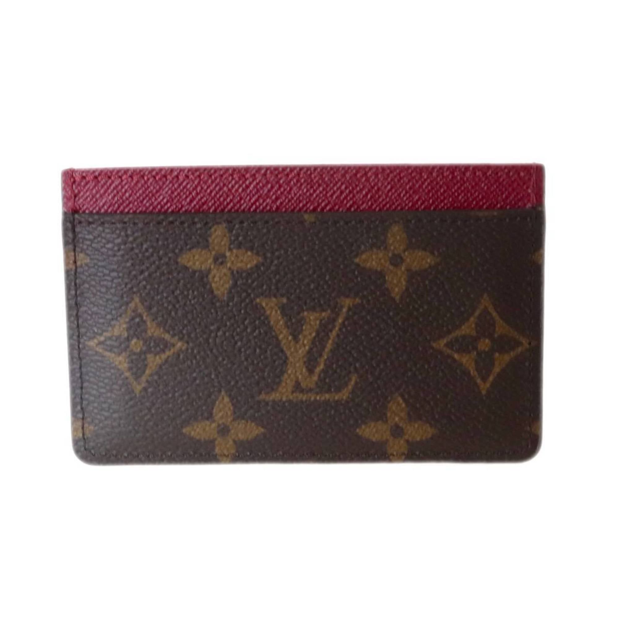 Other LOUIS VUITTON Porte Carte Sample Card Case/Business Holder Monogram Fuchsia M60703 Size ONE SIZE - 2 Thumbnail