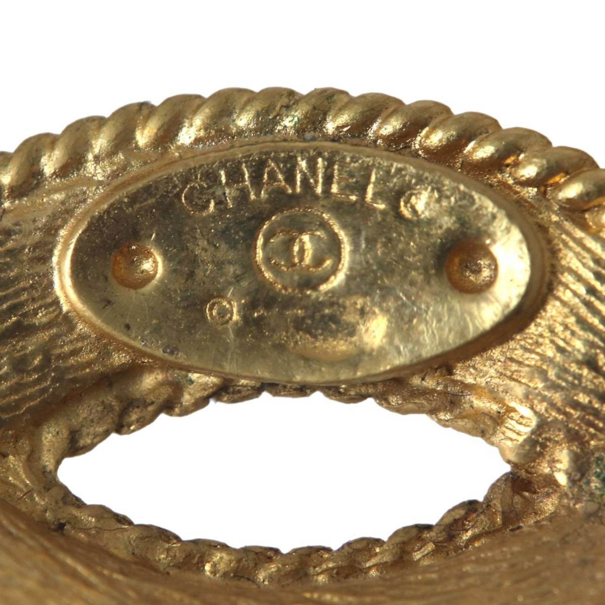 Other CHANEL Coco Mark Brooch 1108 Gold Size ONE SIZE - 7 Thumbnail