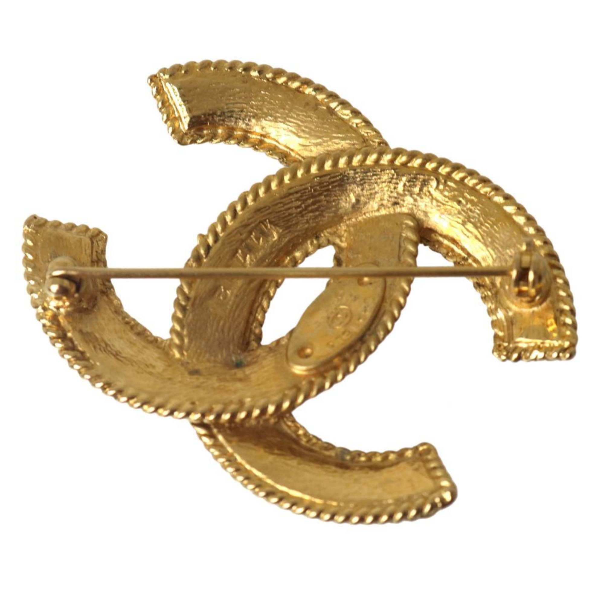 Other CHANEL Coco Mark Brooch 1108 Gold Size ONE SIZE - 4 Thumbnail