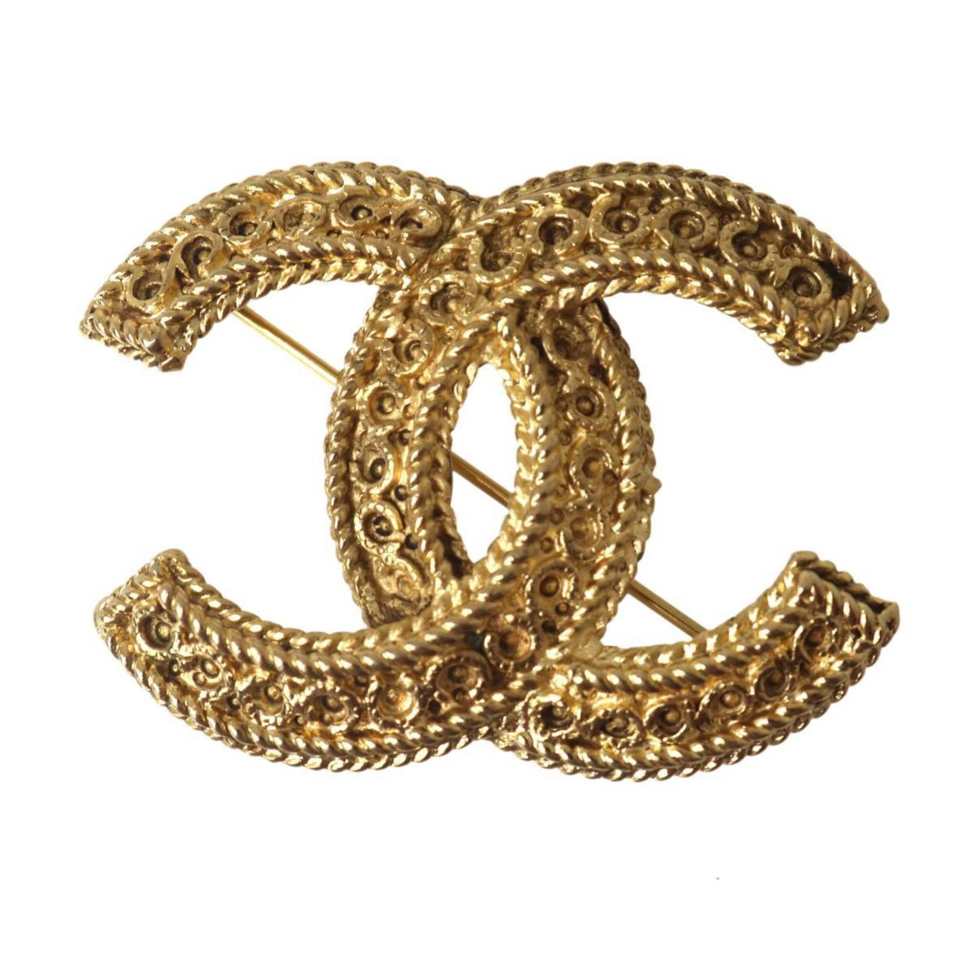 Other CHANEL Coco Mark Brooch 1108 Gold Size ONE SIZE - 2 Thumbnail