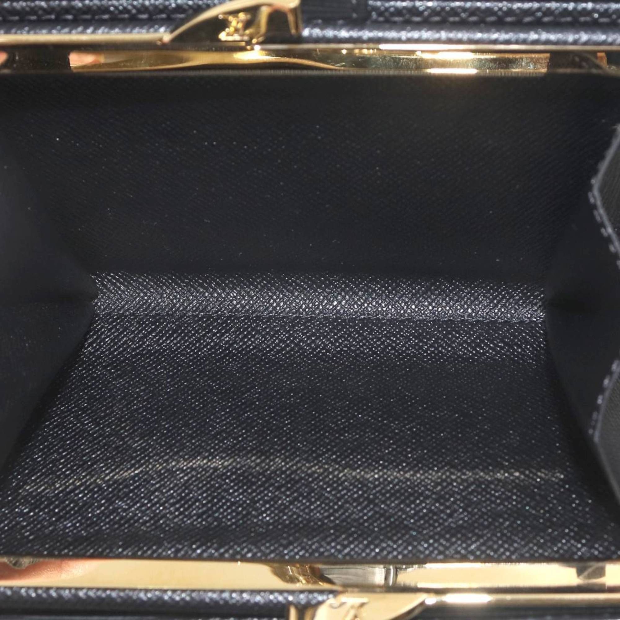 Louis Vuitton Louis Vuitton Porte Monnaie Bi-fold Wallet Epi Leather Noir M63242 MI0025 Size ONE SIZE - 8 Thumbnail